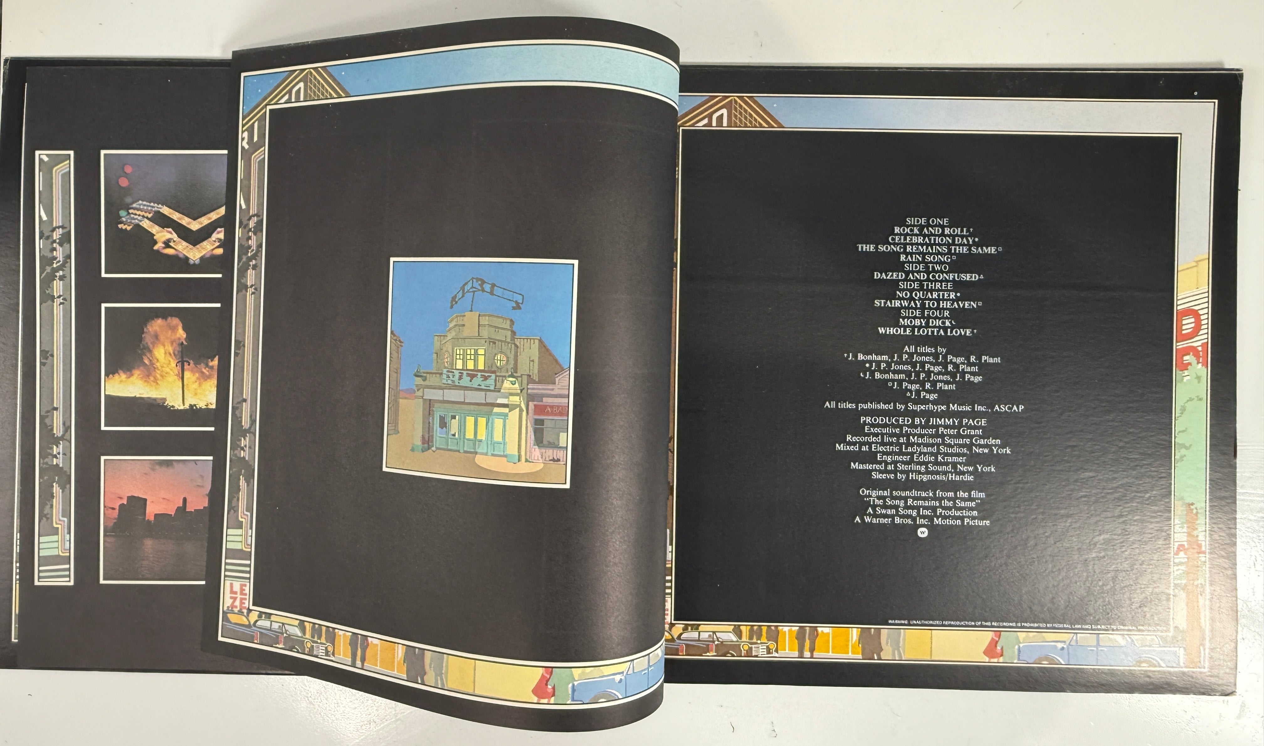Led Zeppelin The Song Remains The Same 2LP 1976 SS 2-201, ( VG+, VG+ )
