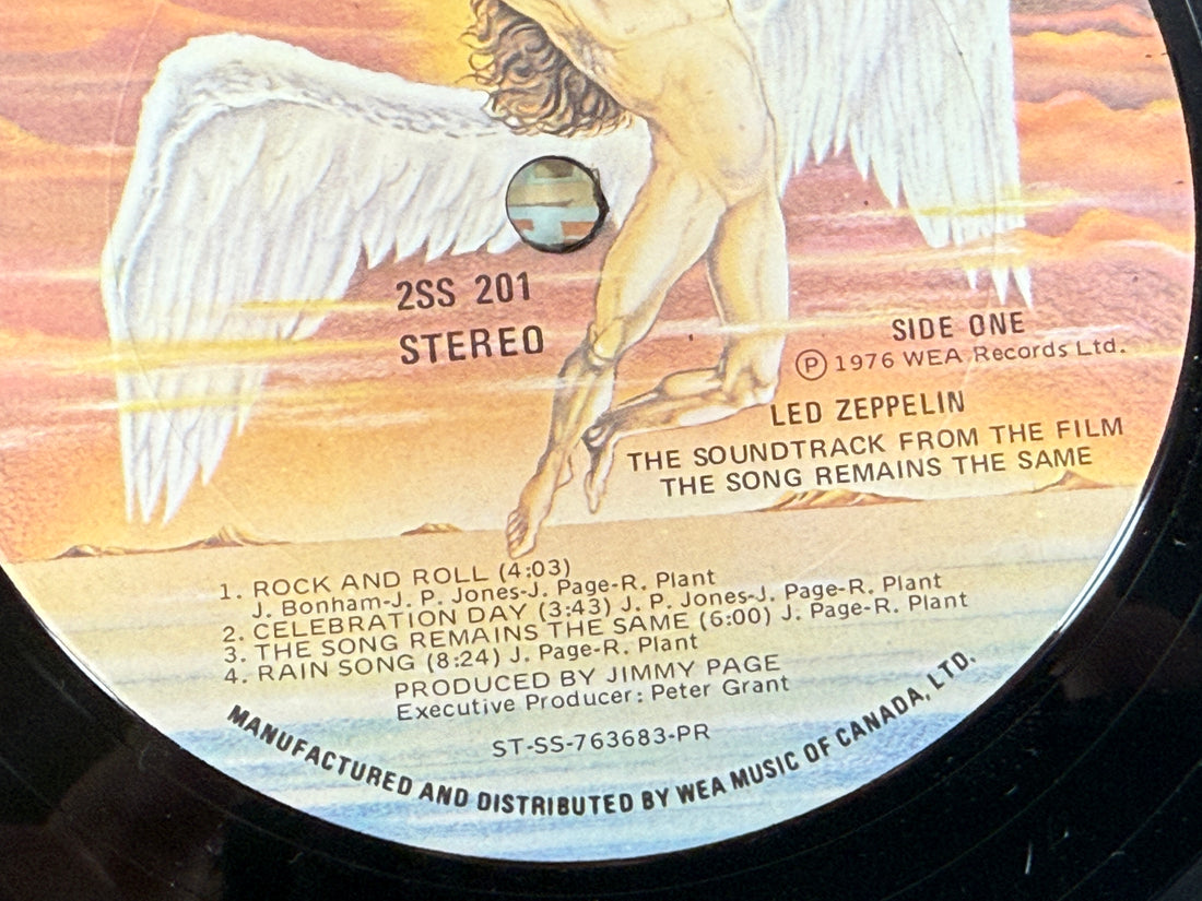 Led Zeppelin The Song Remains The Same 2LP 1976 SS 2-201, ( VG+, VG+ )