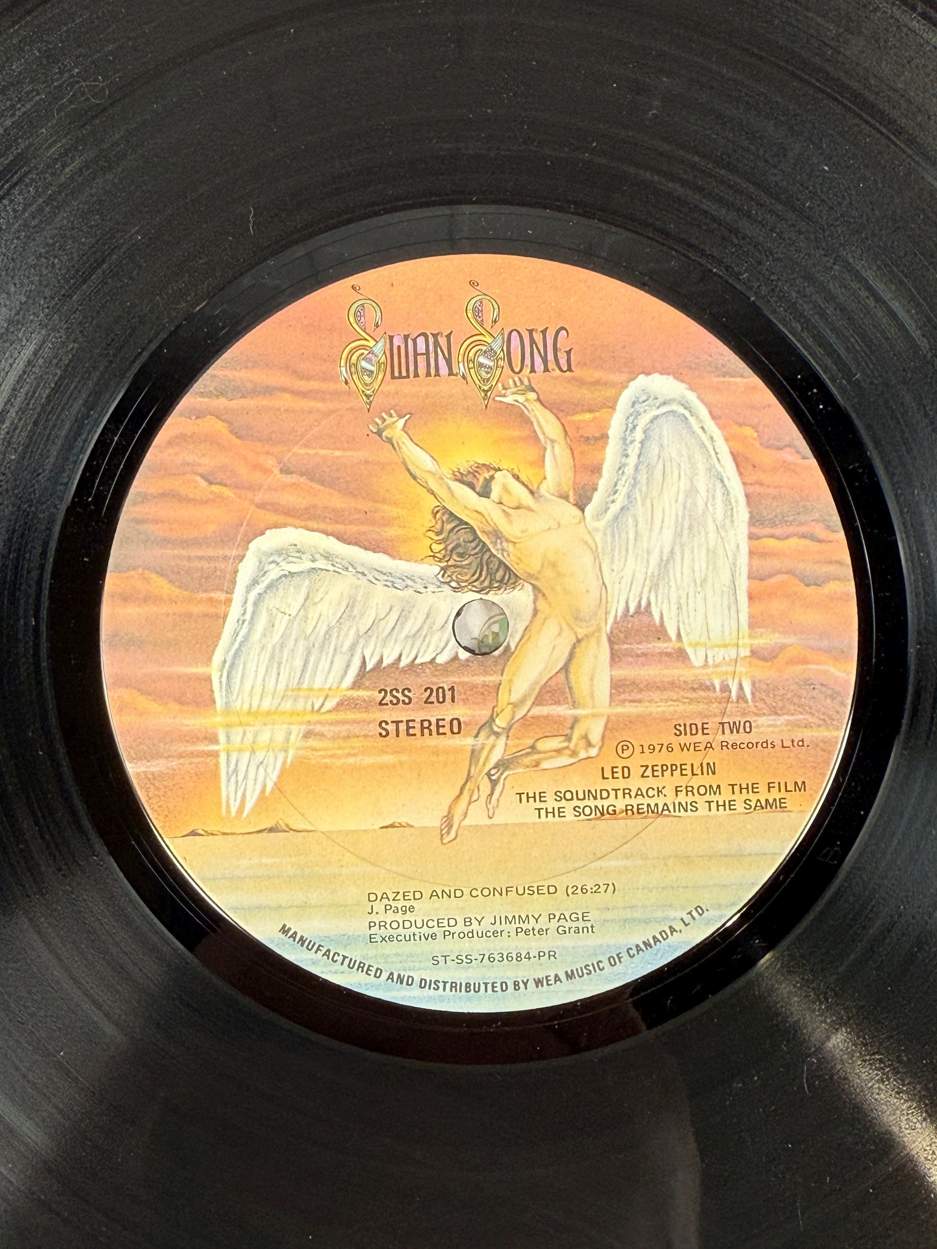 Led Zeppelin The Song Remains The Same 2LP 1976 SS 2-201, ( VG+, VG+ )