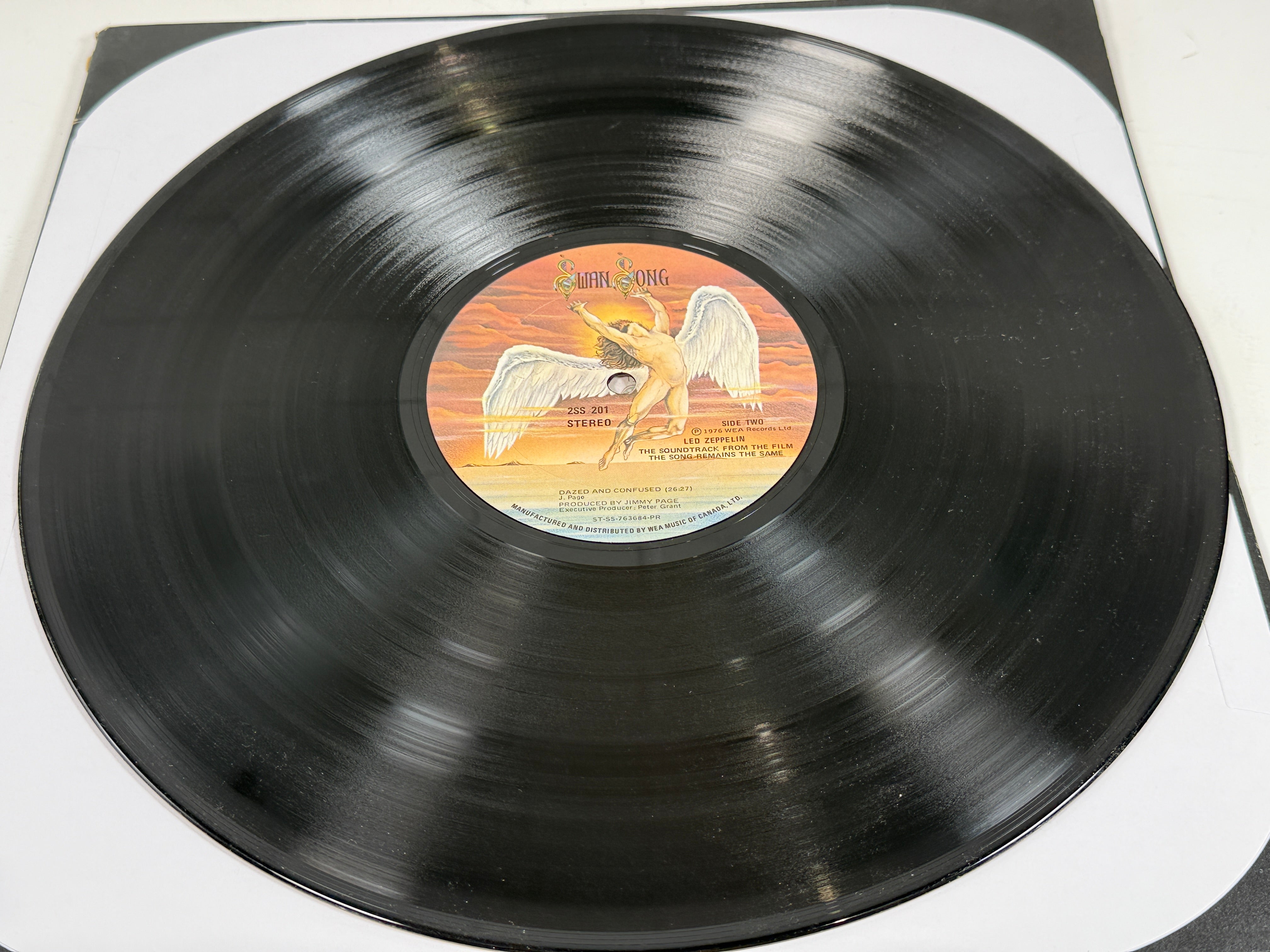 Led Zeppelin The Song Remains The Same 2LP 1976 SS 2-201, ( VG+, VG+ )