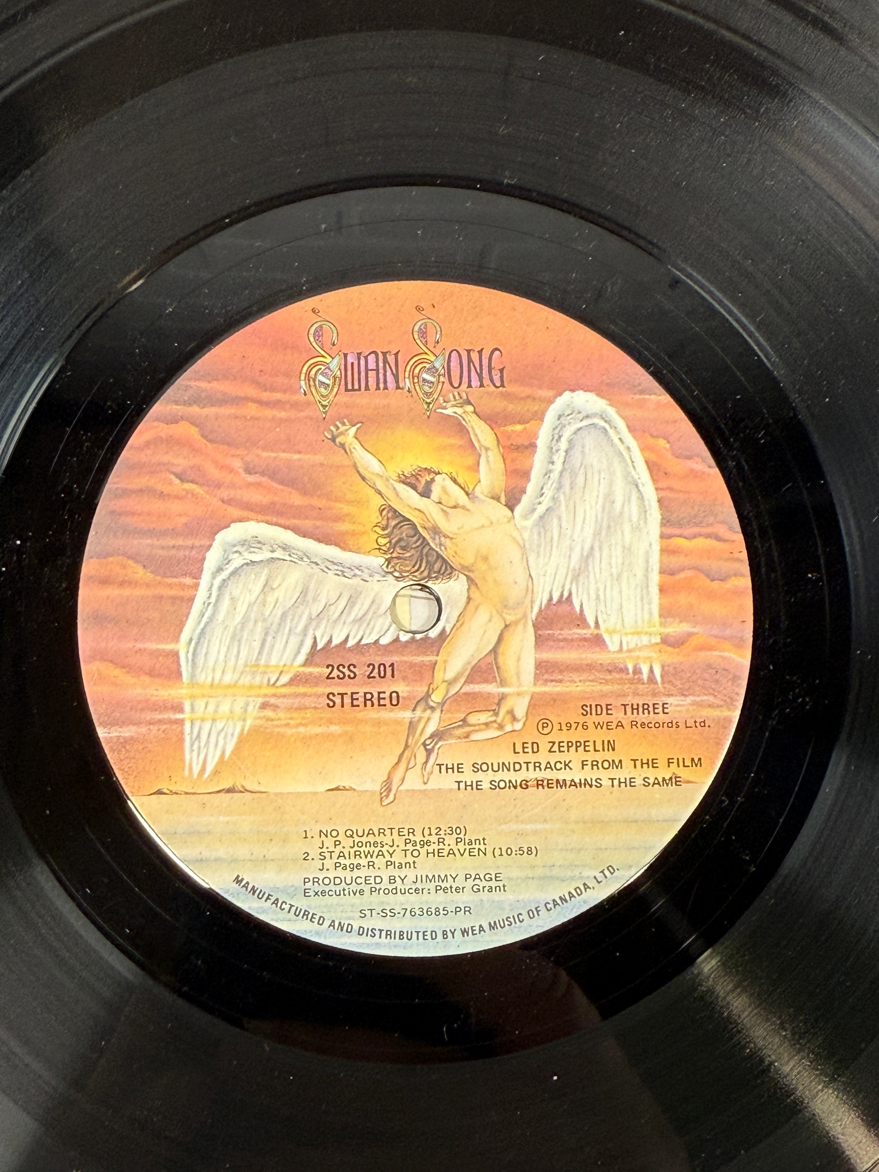 Led Zeppelin The Song Remains The Same 2LP 1976 SS 2-201, ( VG+, VG+ )