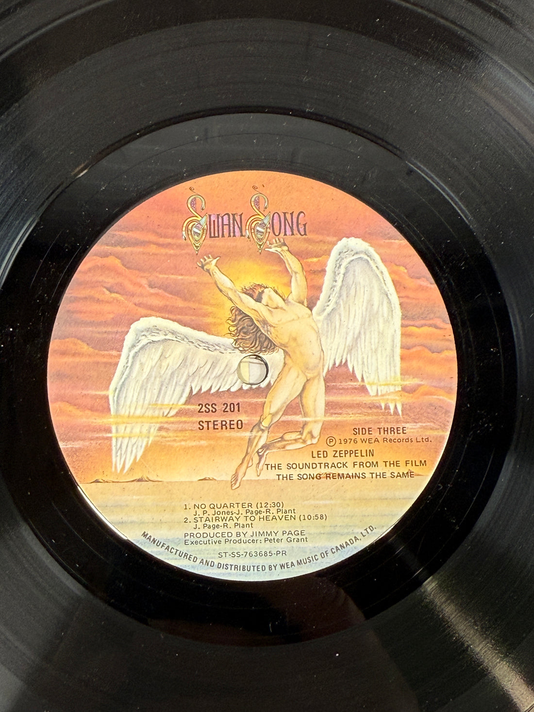 Led Zeppelin The Song Remains The Same 2LP 1976 SS 2-201, ( VG+, VG+ )