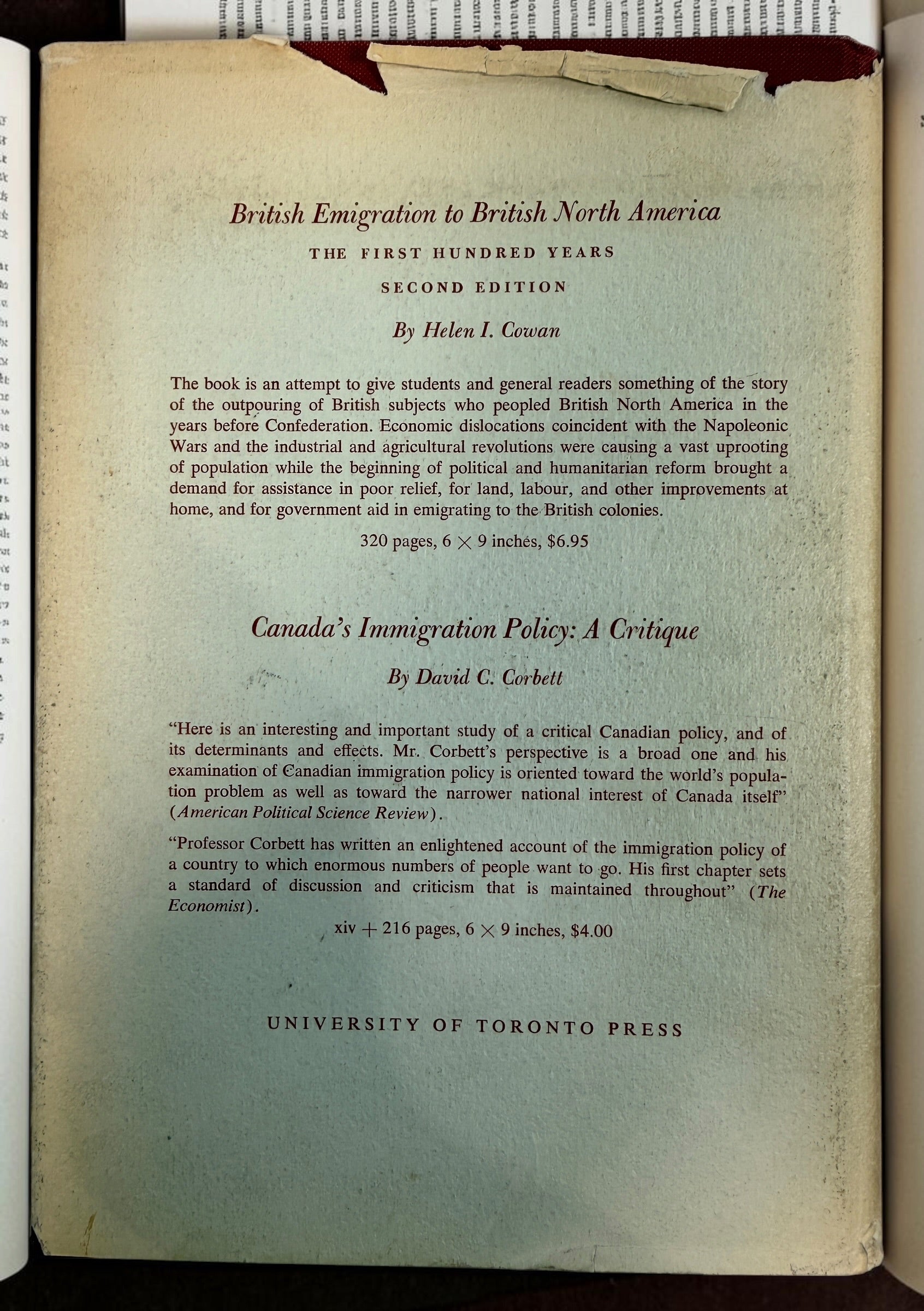 1961 Les Protestants étrangers et la colonisation de la Nouvelle-Écosse – W.P. Bell