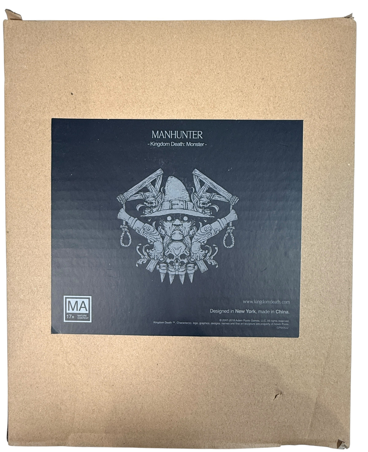 Kingdom Death Monster, Manhunter, Expansion Miniature Set, Complete ...