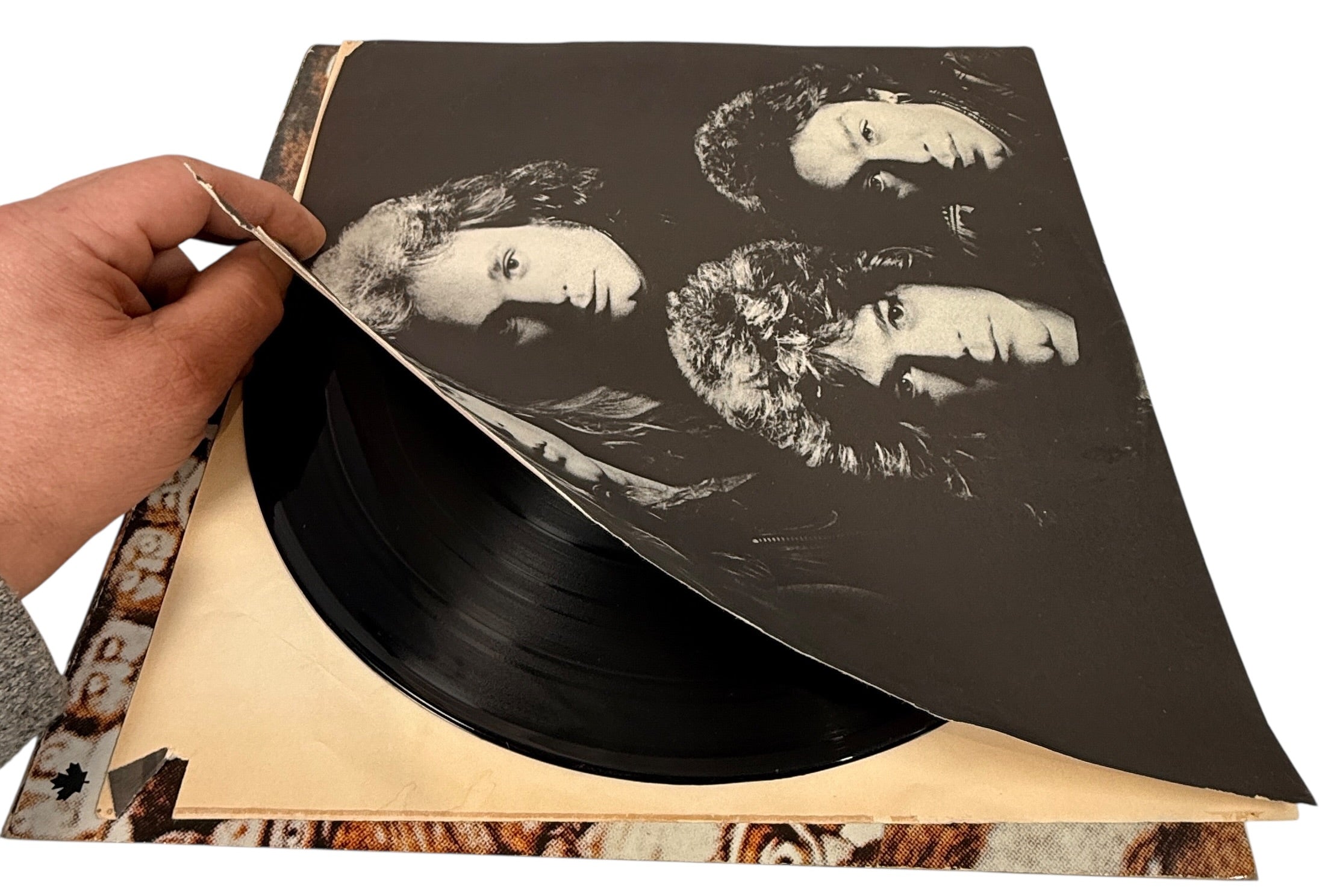 1981 Van Halen Fair Warning LP Canadian pressing. Classic hard rock vinyl with original inner sleeve, collectible album priced for value and quick sale.