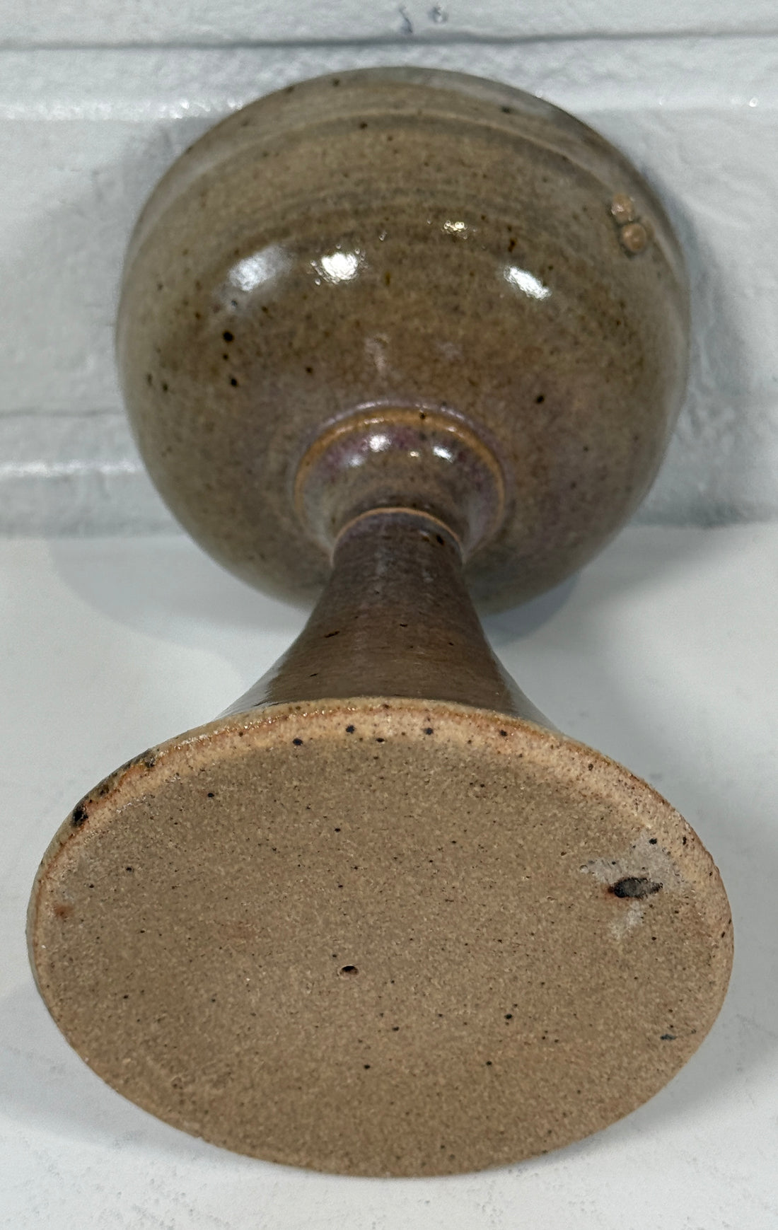 Ensemble de gobelets vintage en poterie de Goyer Bonneau – Poterie québécoise, années 1980 – Tasses rustiques en grès