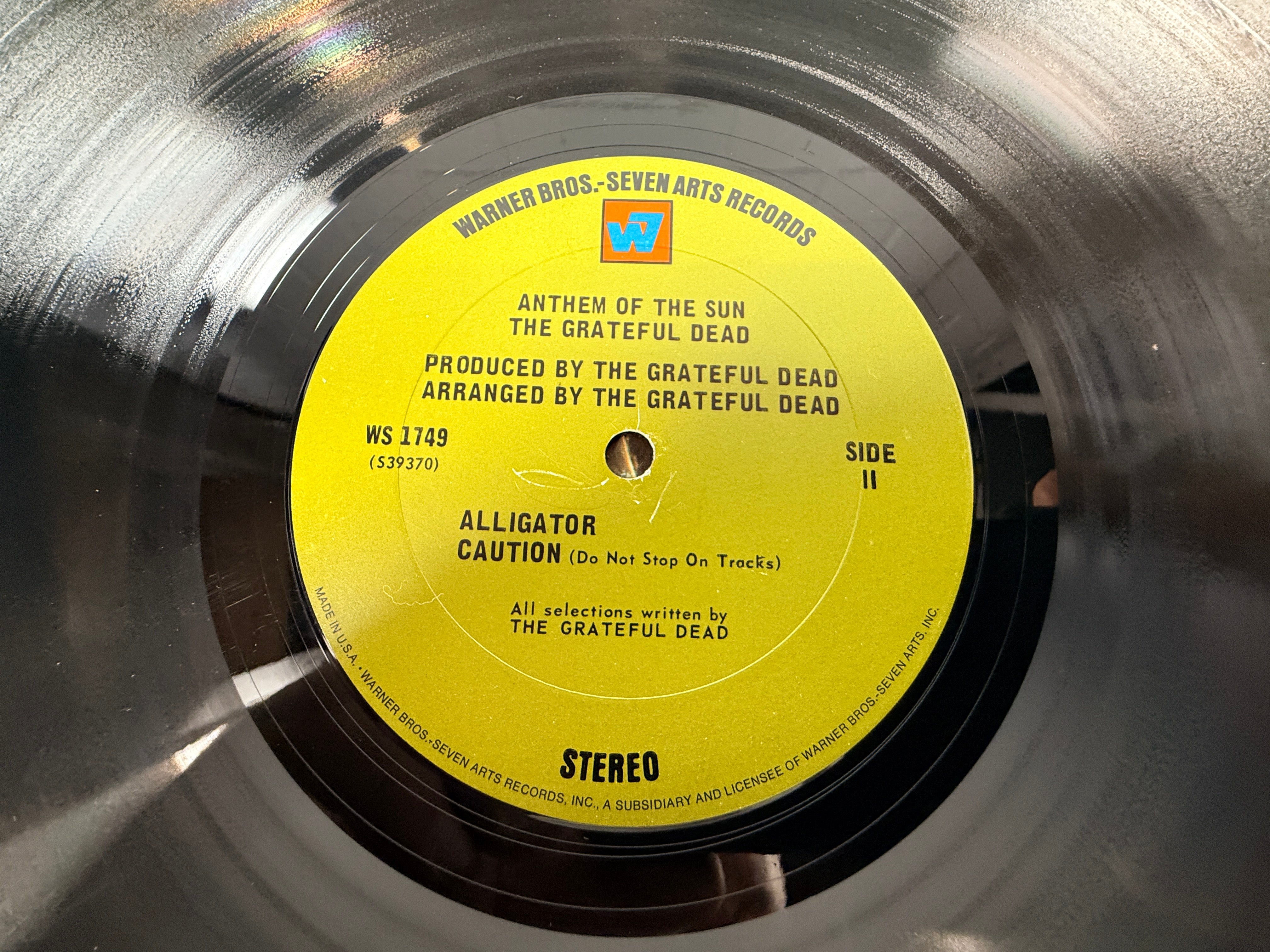 Vintage Grateful Dead Anthem Of The Sun Vinyl LP, Warner Pressing.