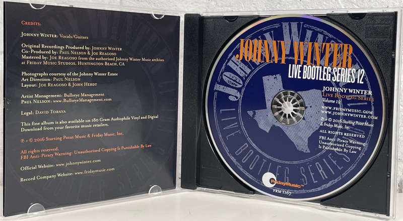 Johnny Winter, Live Bootleg Series Volume 12, Remastered Edition