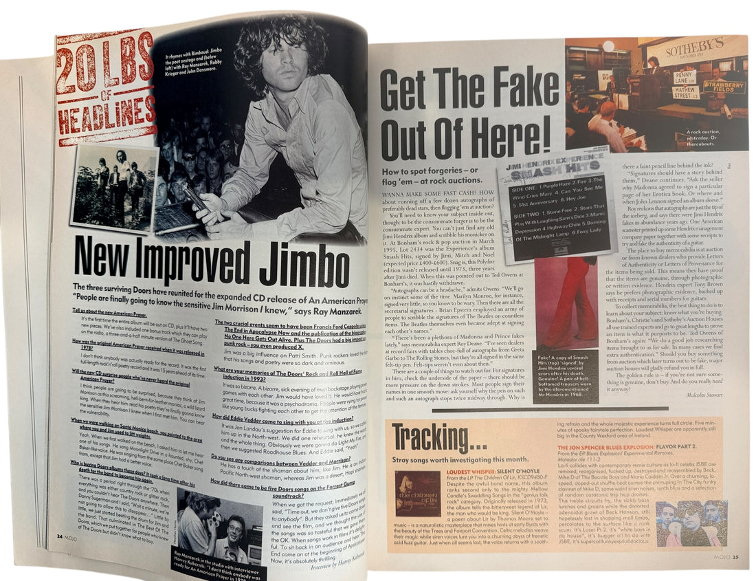 Vintage MOJO Magazine July 1995 Pink Floyd issue. Classic UK music mag featuring Portishead, Dusty Springfield, Tim Buckley and 90s editorial content.
