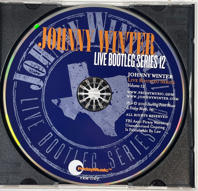 Johnny Winter, Live Bootleg Series Volume 12, Remastered Edition