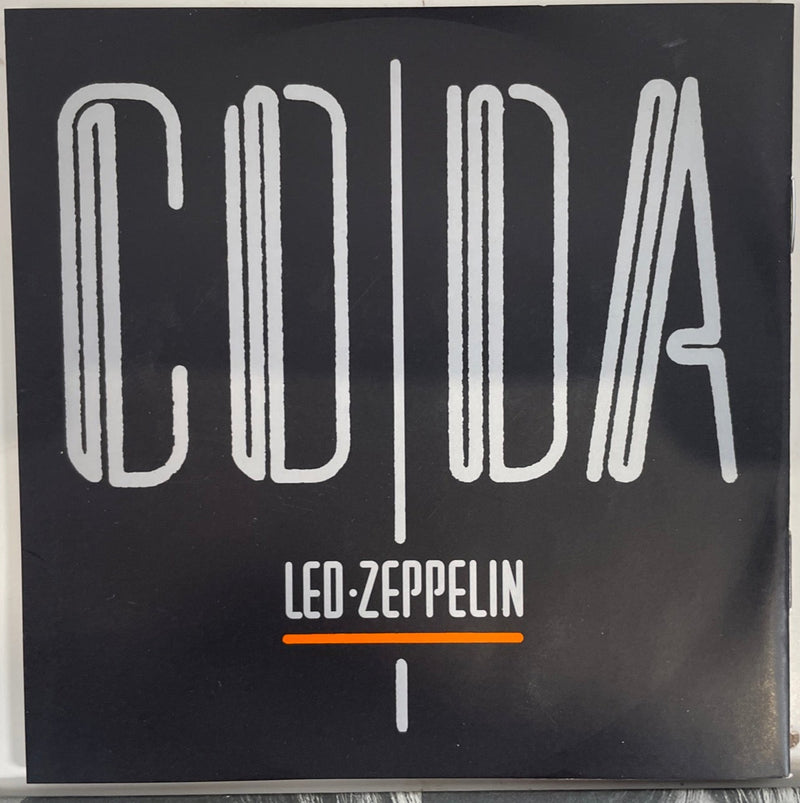 Affiche promotionnelle de couverture d'album promotionnelle 12x12 de Led Zeppelin, CODA 1983