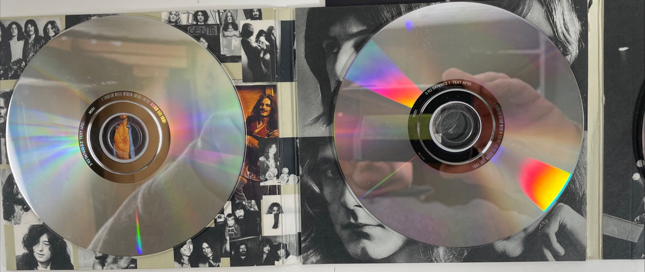 Affiche promotionnelle de couverture d'album promotionnelle 12x12 de Led Zeppelin, CODA 1983