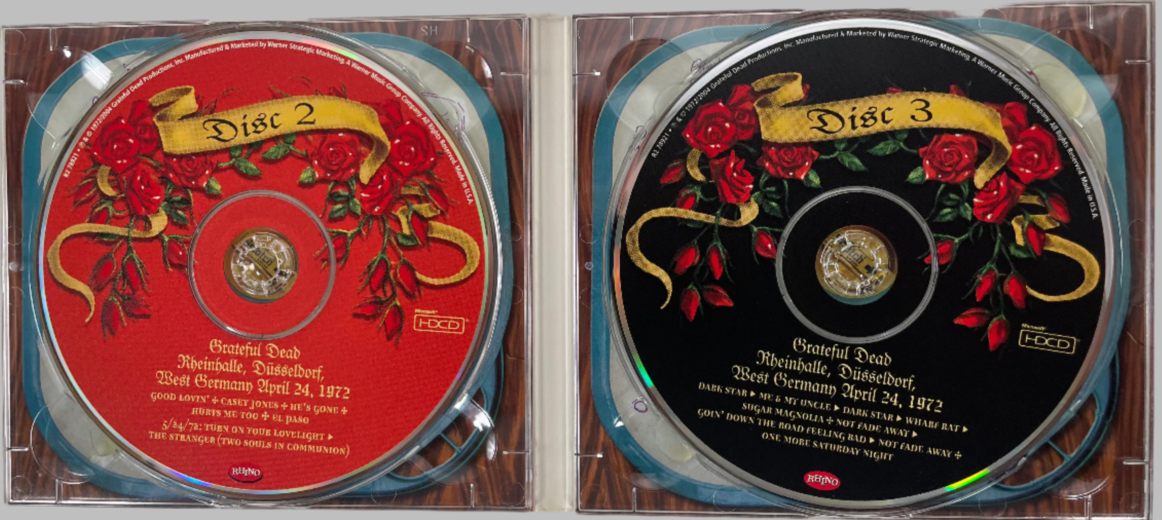 Grateful Dead - Rockin the Rhein (Dusseldorf 24 avril 1972) 3 CD - 2004