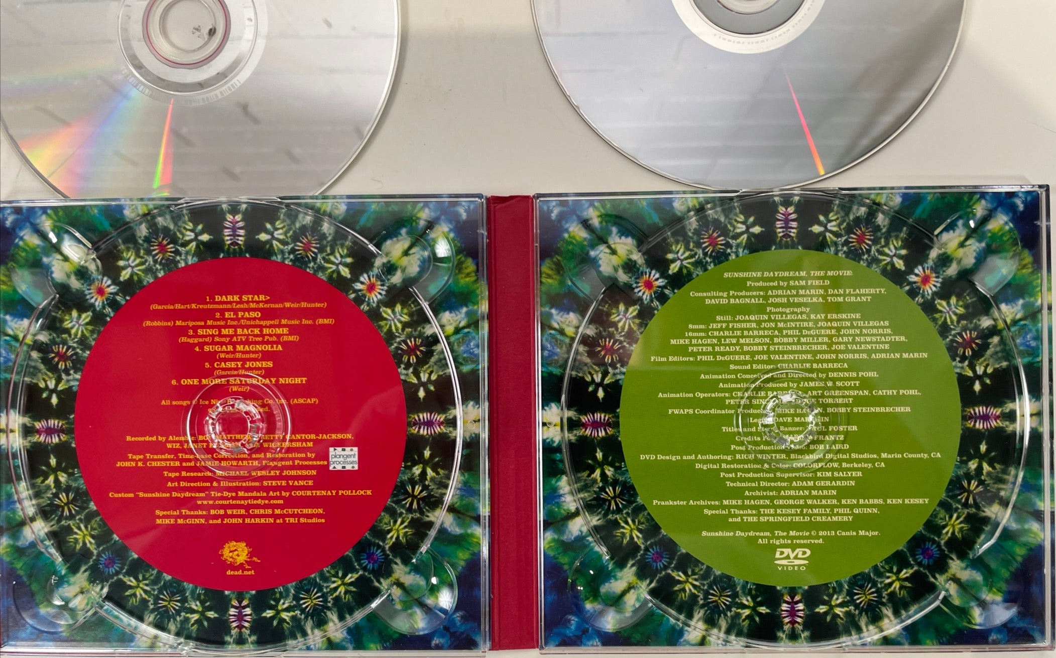 Grateful Dead , Sunshine Daydream (Veneta, OR, 82772) (3xCDDVD
