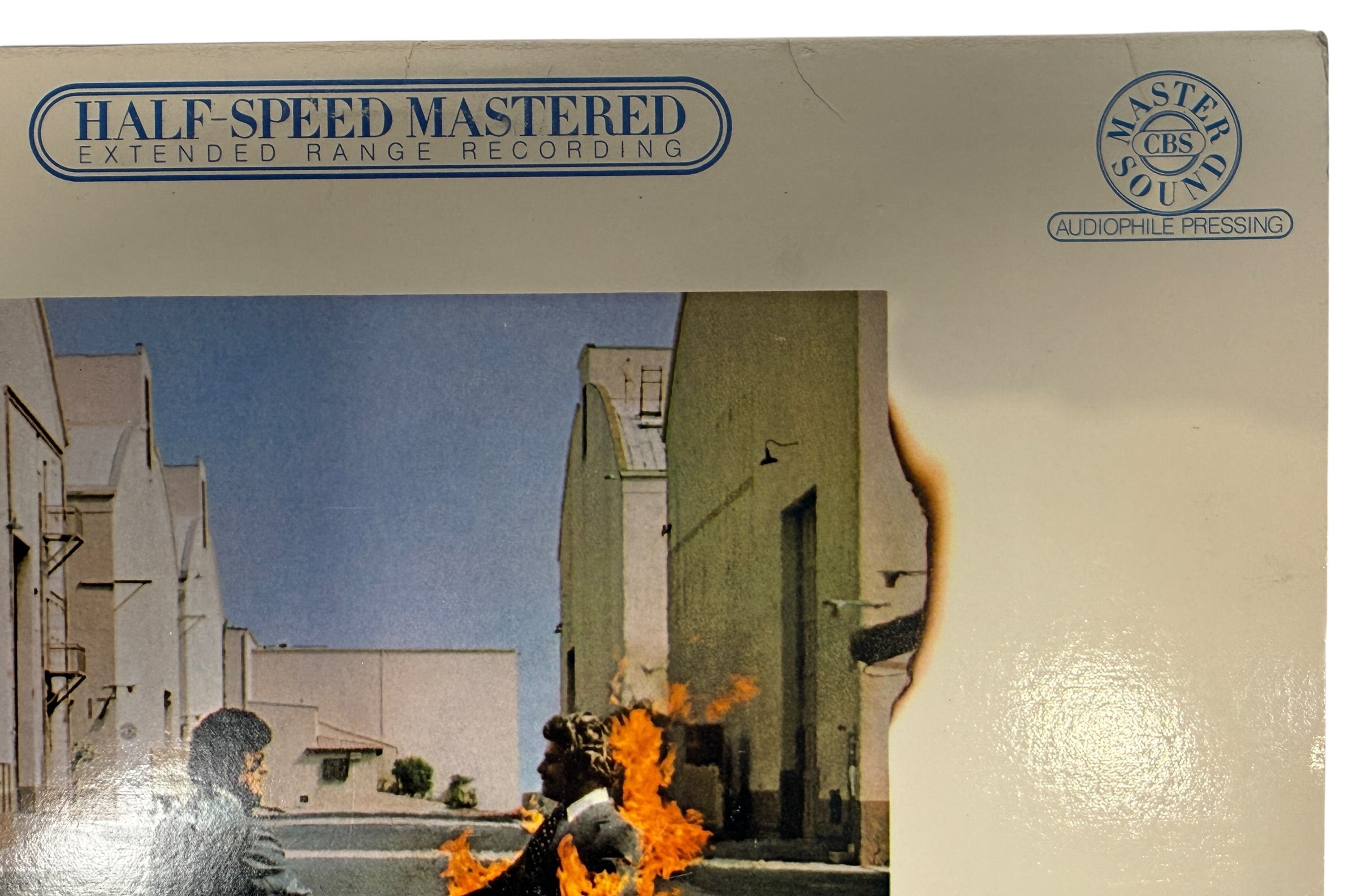 Pink Floyd Wish You Were Here half speed mastered vinyl LP audiophile Columbia Mastersound pressing VG condition collectible classic rock record vintage pressing.