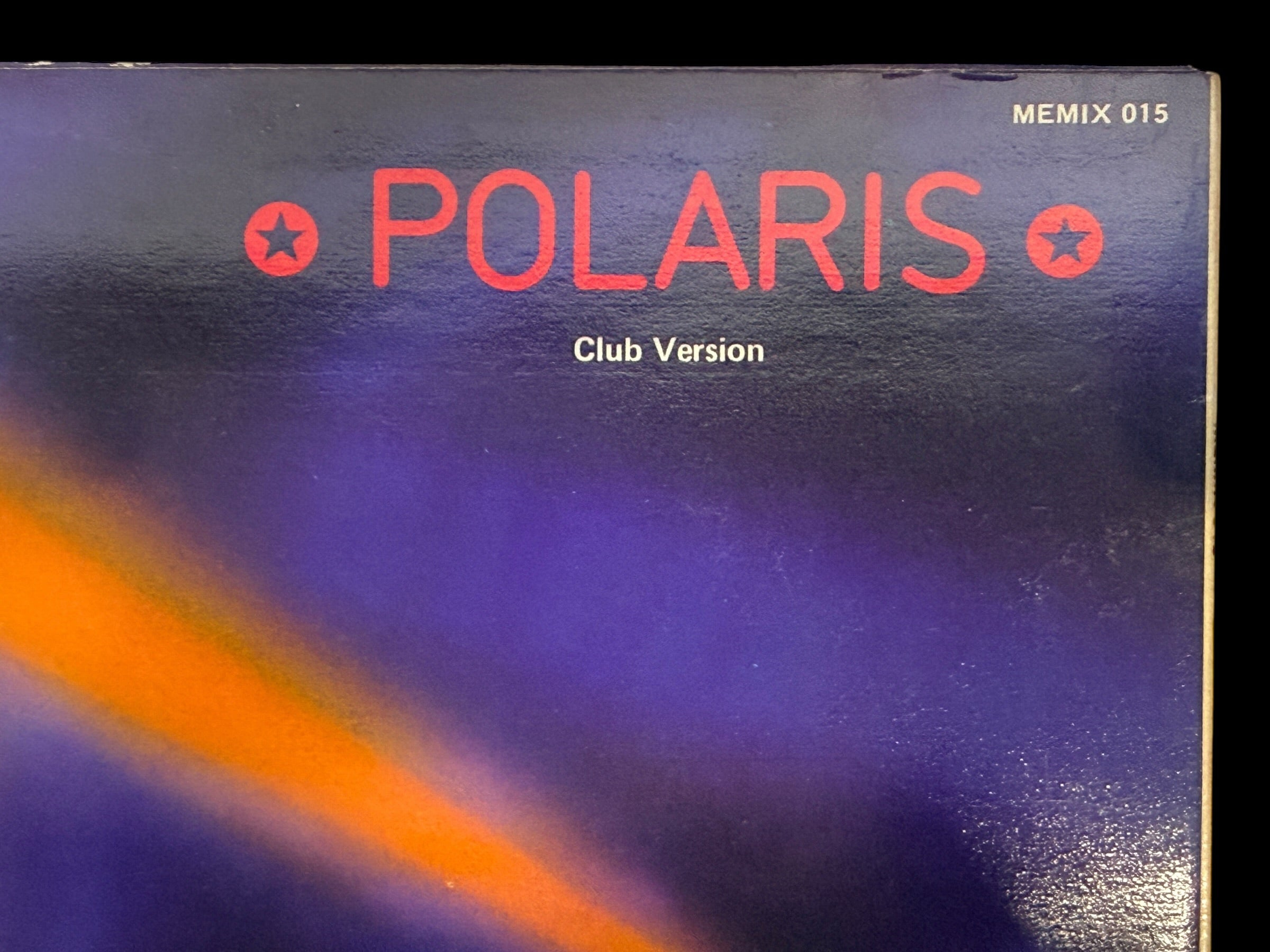Original 1984 Cyber People Polaris Italian Italo disco 12in single. Vintage Memory Records club mix vinyl with sleeve. Collectible Euro synth disco classic.