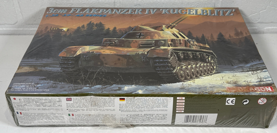 WWII German Kugelblitz Flakpanzer IV Model Kit – Dragon Sealed