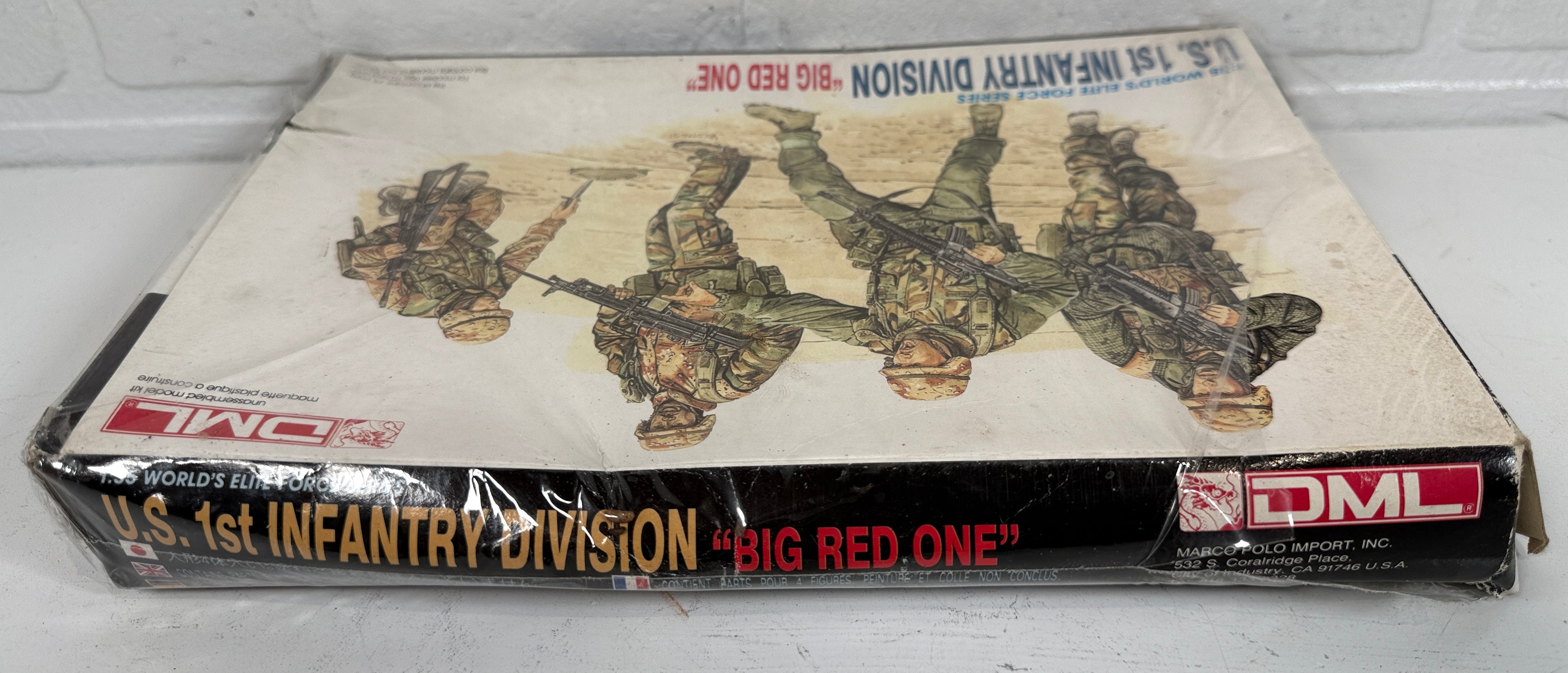 Figurines d'infanterie Big Red One à l'échelle 1:35 – Dragon n° 3015 (scellé)