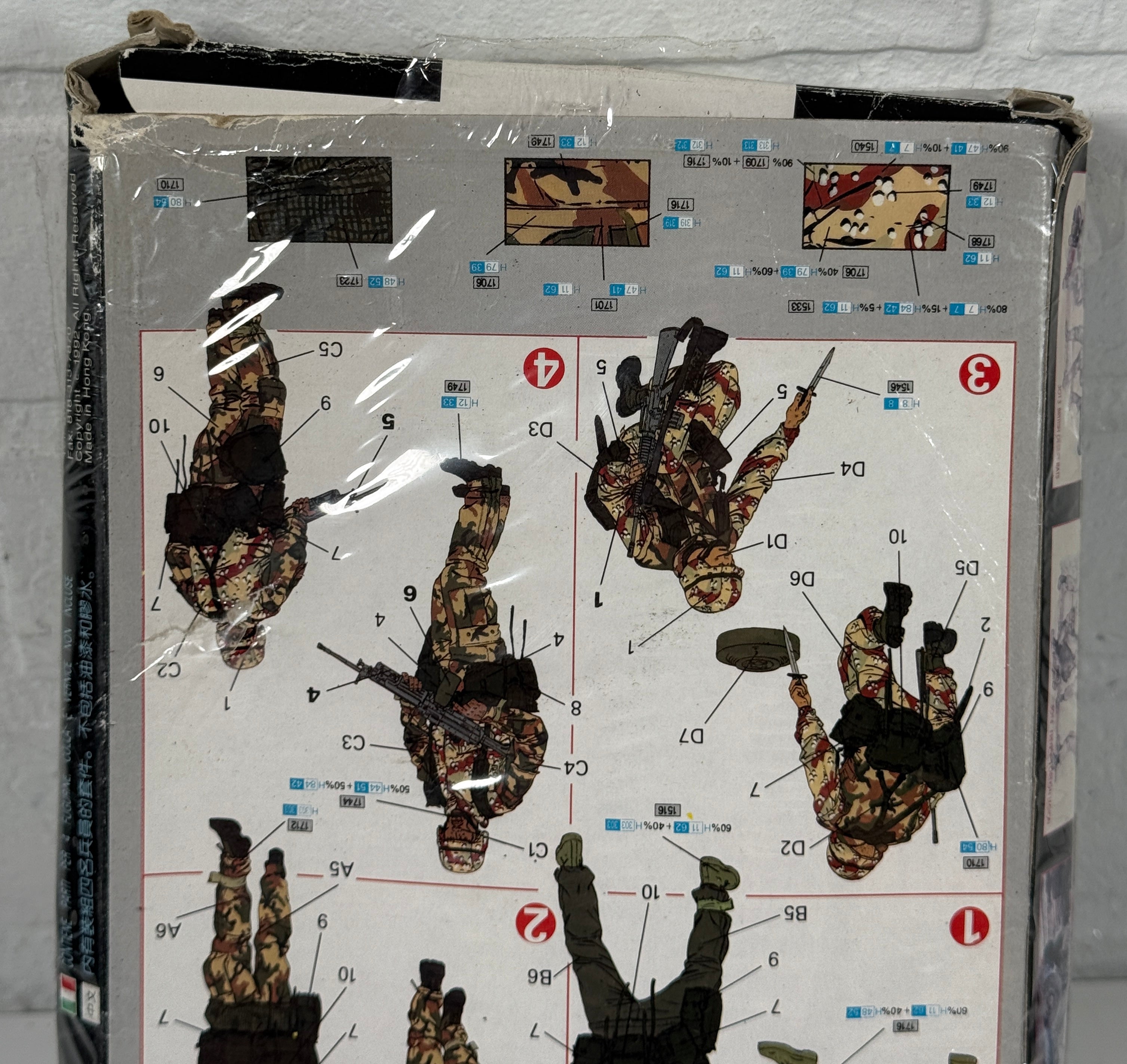 Figurines d'infanterie Big Red One à l'échelle 1:35 – Dragon n° 3015 (scellé)