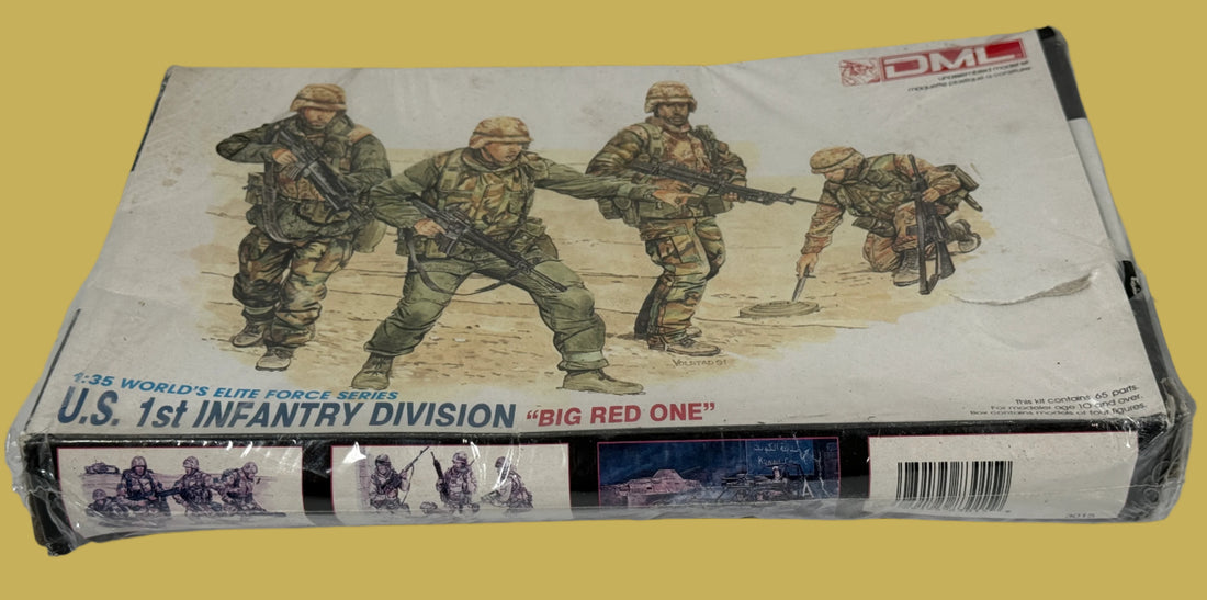 Figurines d'infanterie Big Red One à l'échelle 1:35 – Dragon n° 3015 (scellé)