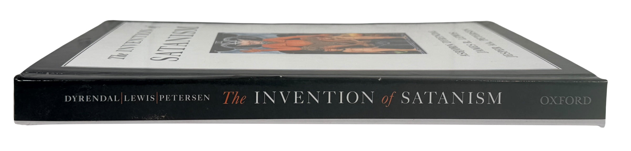 Oxford hardcover The Invention of Satanism 2016 academic religion study. Clean used copy with dust jacket, ideal for research or cultural studies