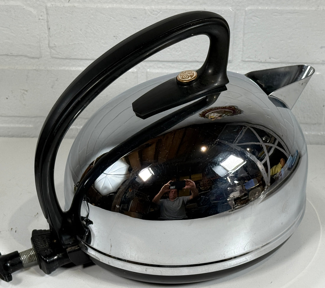 Vintage GE Electric Kettle – Model K47B – Bakelite Handle – Tested