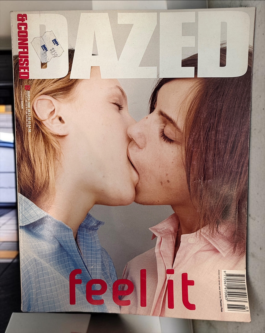 Dazed &amp; Confused #63 March 2000 “Feel It” magazine featuring Rankin photography, Yves Saint Laurent, Sophia Coppola, Coldplay and Yayoi Kusama.