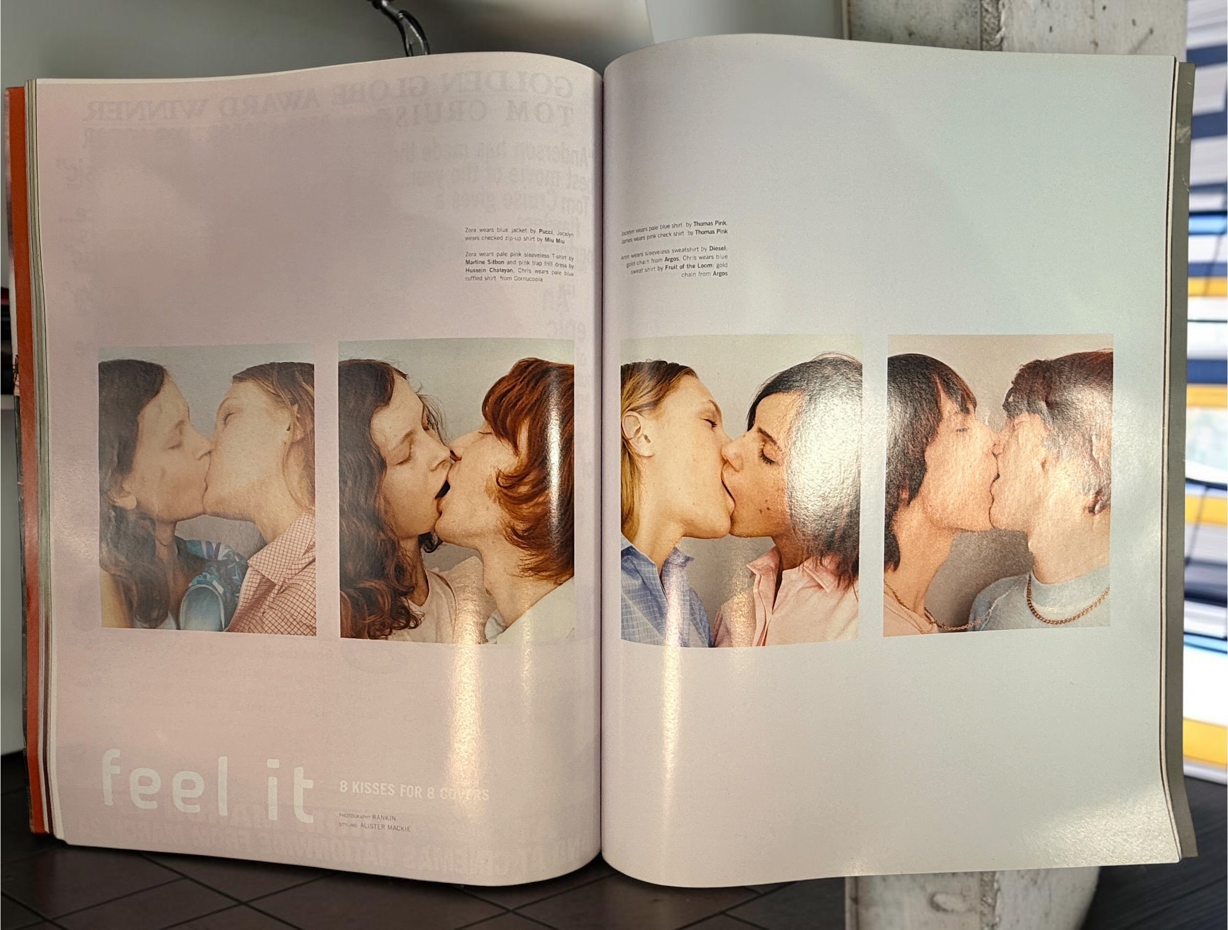 Dazed &amp; Confused #63 March 2000 “Feel It” magazine featuring Rankin photography, Yves Saint Laurent, Sophia Coppola, Coldplay and Yayoi Kusama.