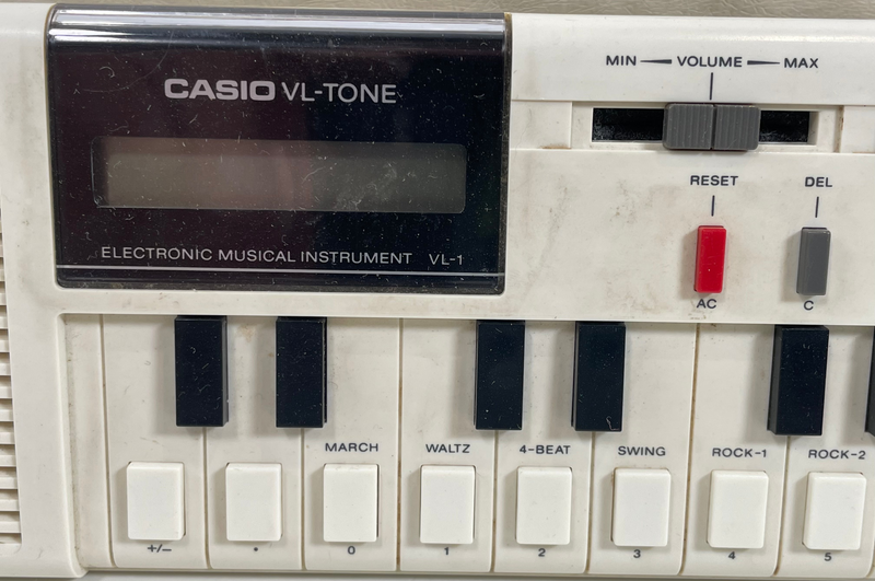 Clavier Casio VL-TONE VL-1 UNIQUEMENT - NE FONCTIONNE PAS - POUR PIÈCES