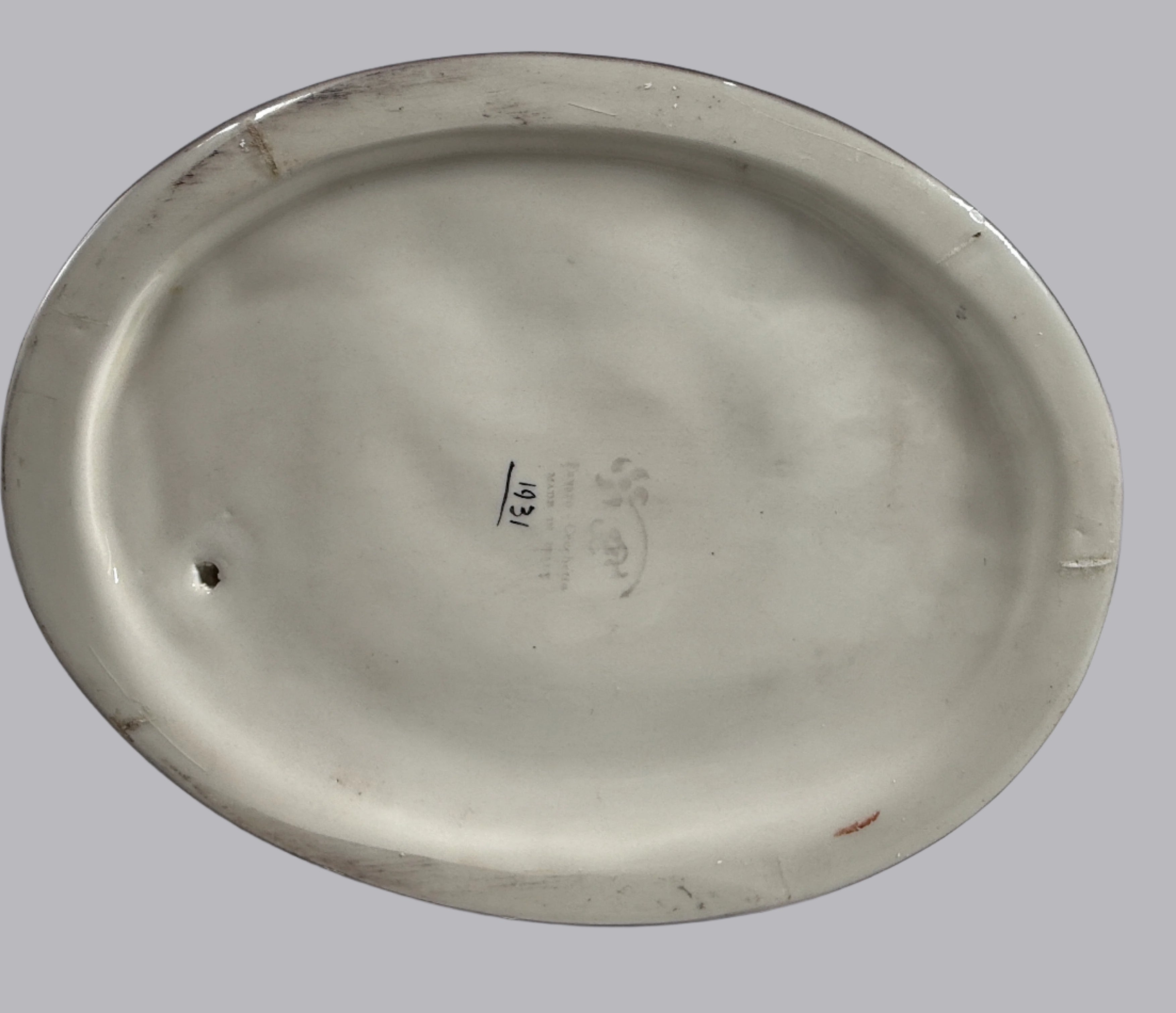 Figurine nue vintage en porcelaine de style Capodimonte – Italie