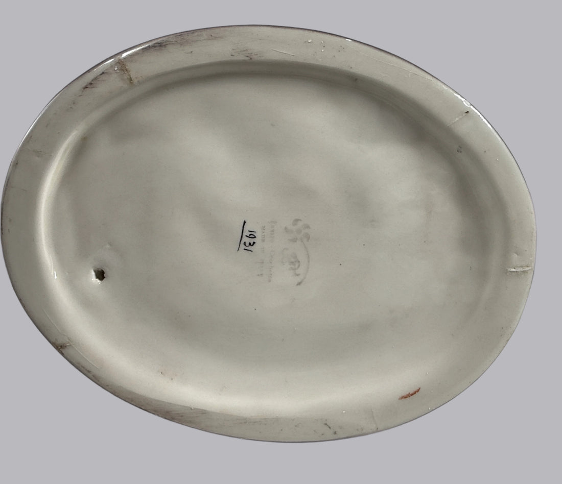 Figurine nue vintage en porcelaine de style Capodimonte – Italie