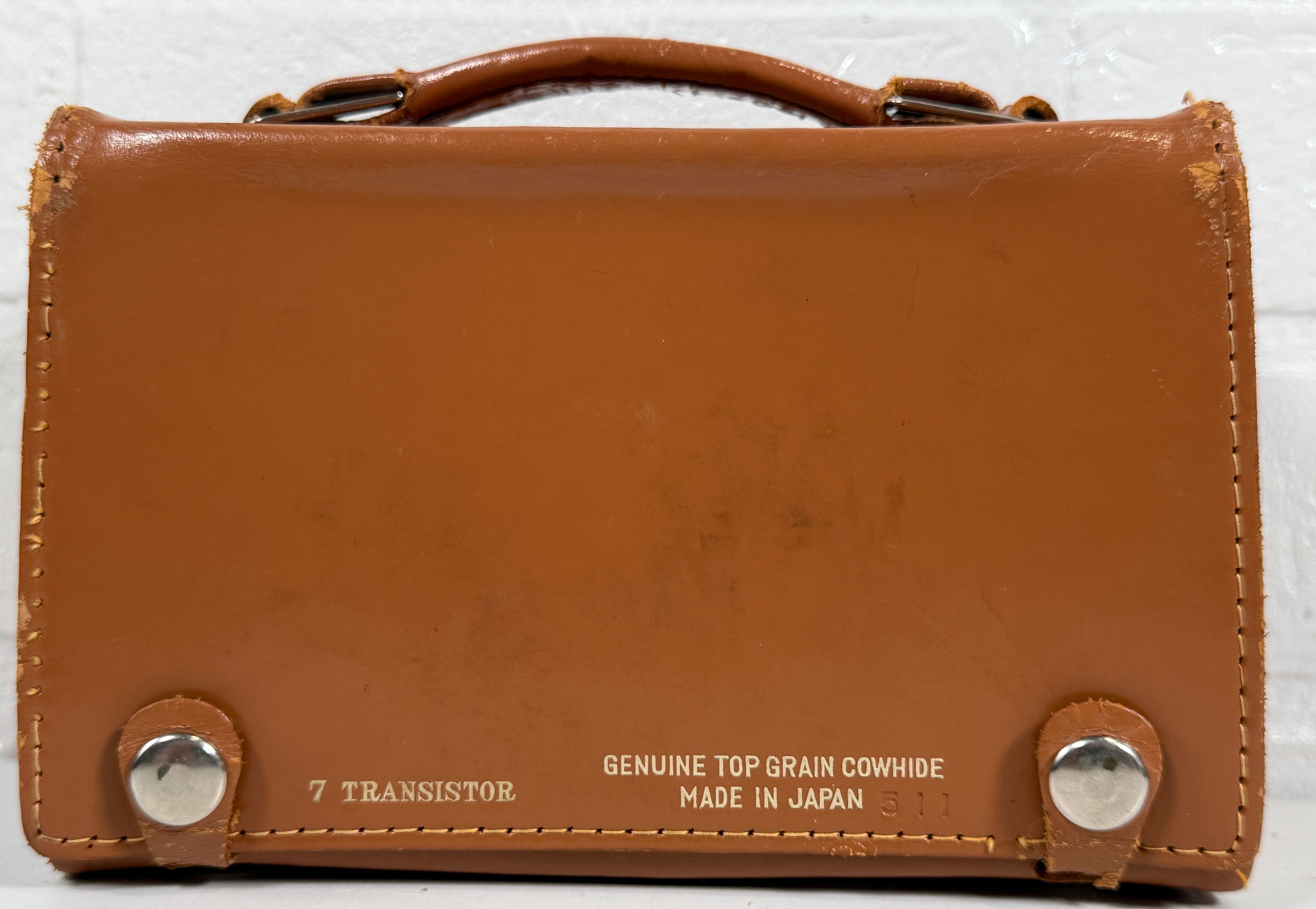 Vintage 1960s Topps International 7-Transistor AM Radio – Working – Made in Japan