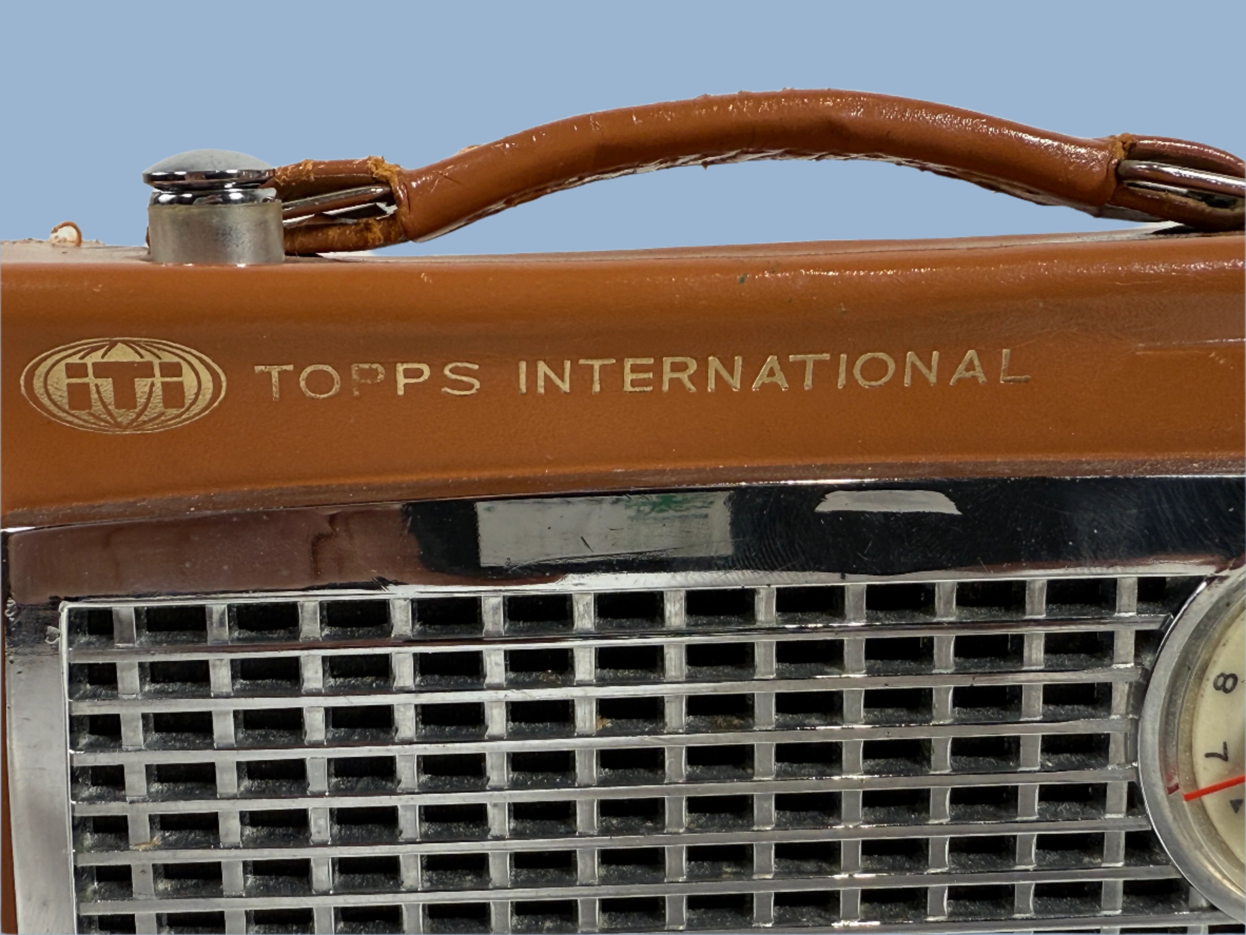 Vintage 1960s Topps International 7-Transistor AM Radio – Working – Made in Japan