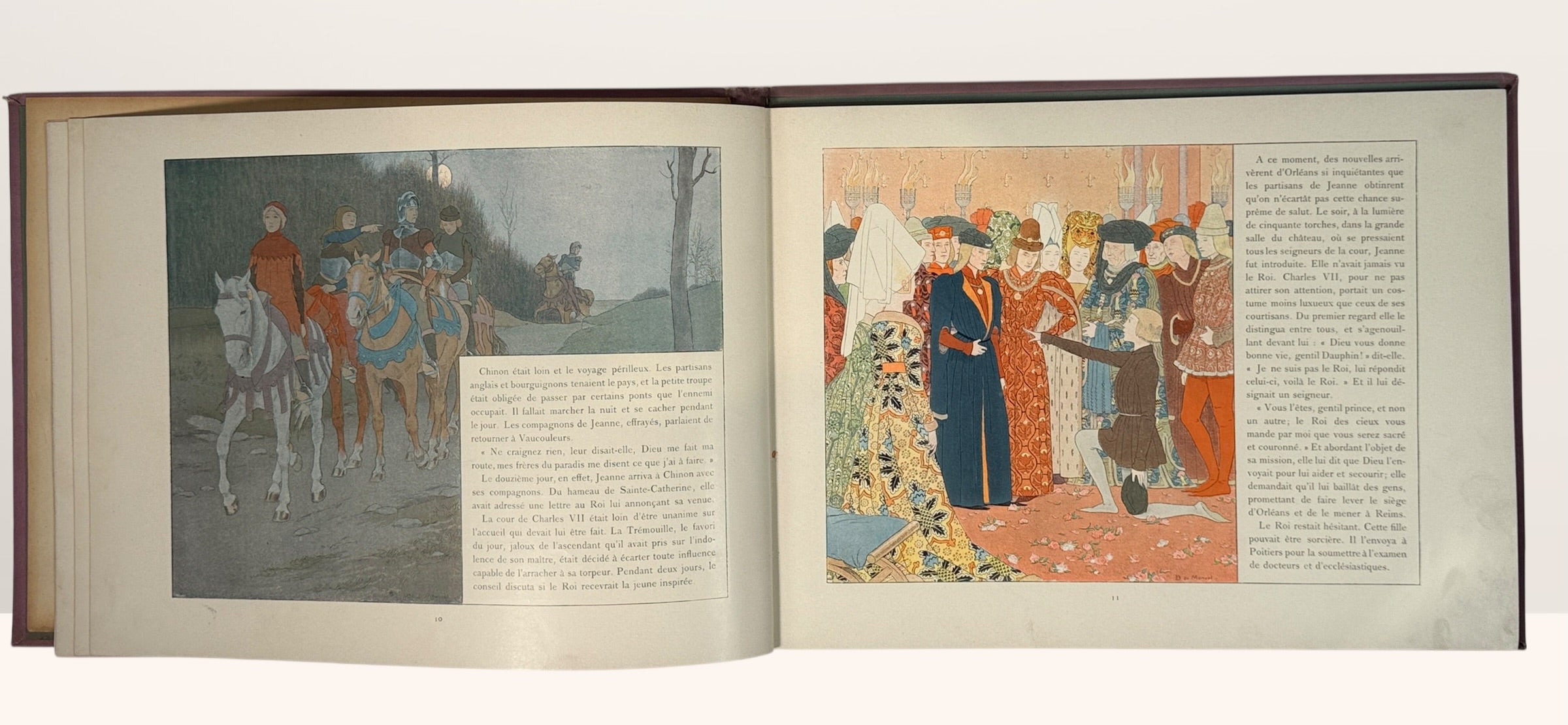 Joan of Arc by Louis-Maurice Boutet de Monvel – Century Co 1907 w Joan of Arc by Louis-Maurice Boutet de Monvel – Century Co 1907 w