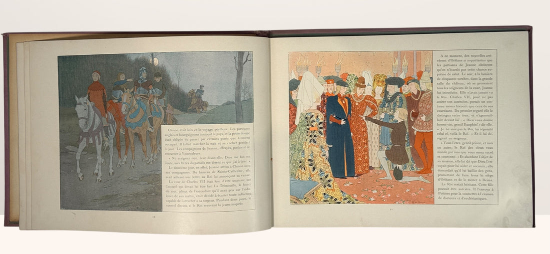 Joan of Arc by Louis-Maurice Boutet de Monvel – Century Co 1907 w/ Color Illust