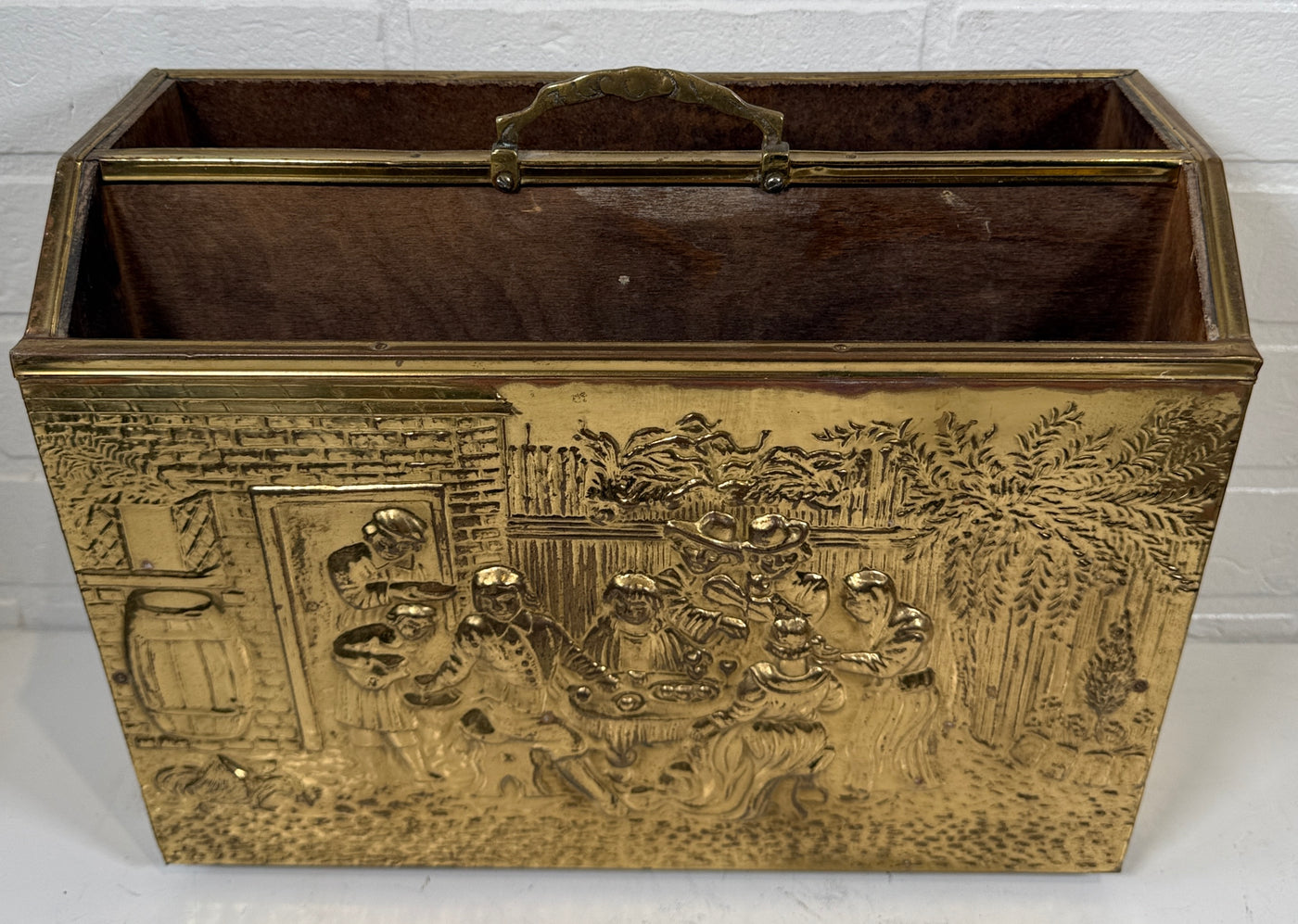 Garde De Porte Vintage En Laiton - Trou D'oeil Speakeasy - Récupération Architecturale