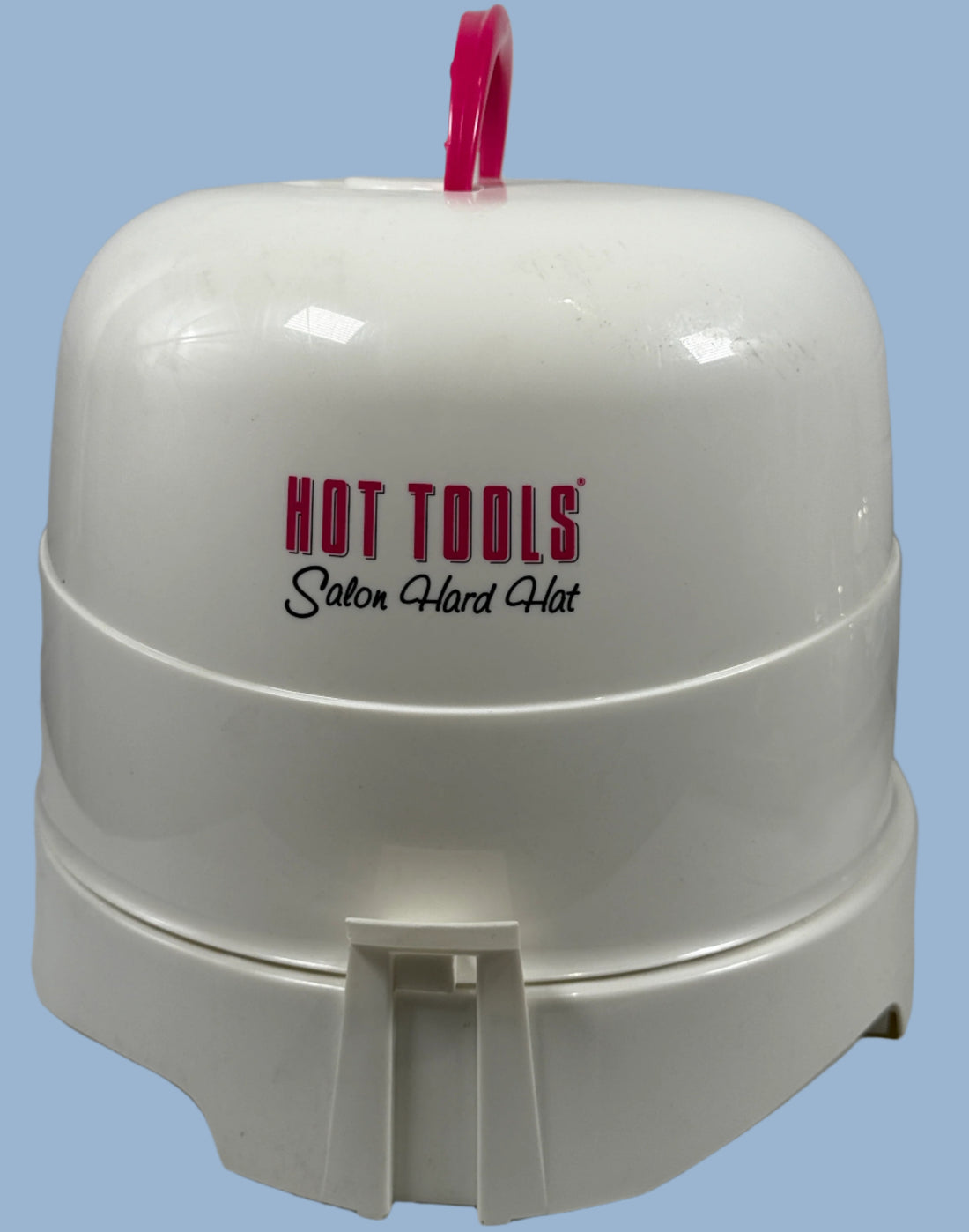 White hair dryer cover with 'Hot Tools' branding on a white background