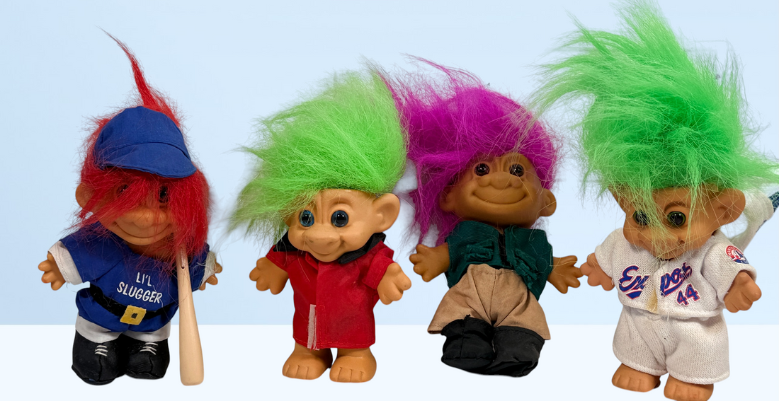 Collection de poupées trolls vintage – Canadiens, Expos et bien plus encore