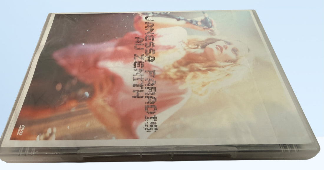 Vanessa Paradis Au Zénith live concert DVD from Paris featuring French pop classics, bonus videos, and collectible early-2000s performance footage.