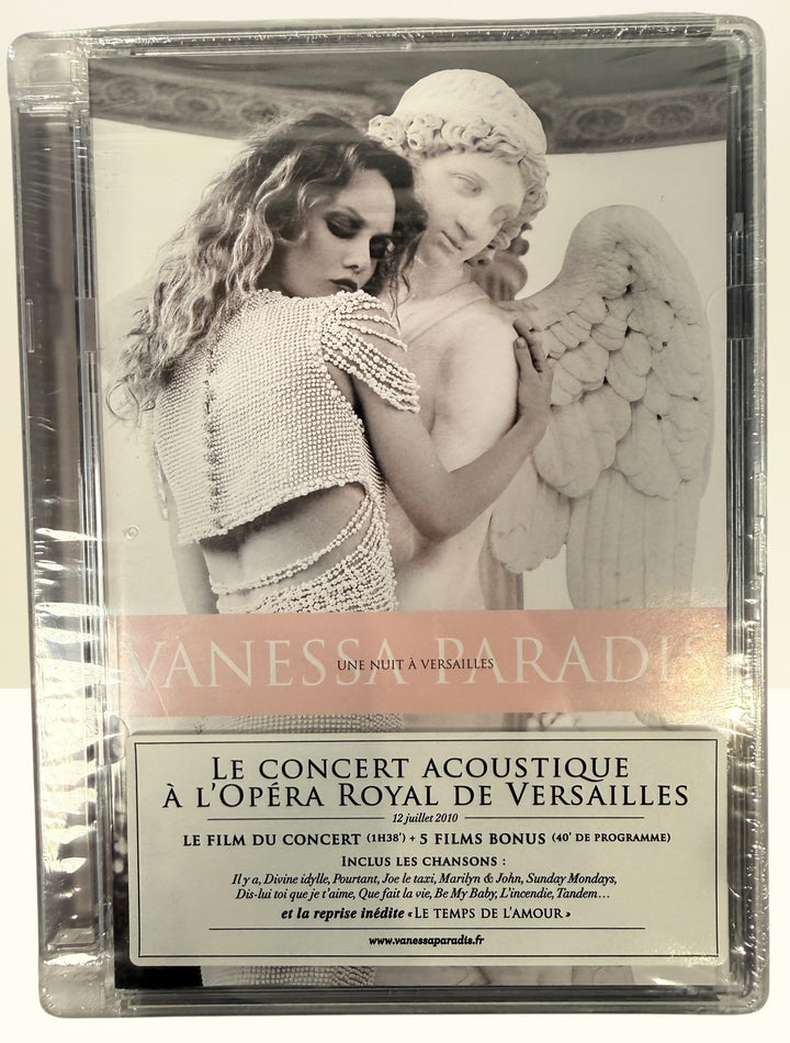Vanessa Paradis Une Nuit à Versailles live concert DVD sealed 2010 French pop acoustic performance filmed at Versailles Opera Royal collectible music film.