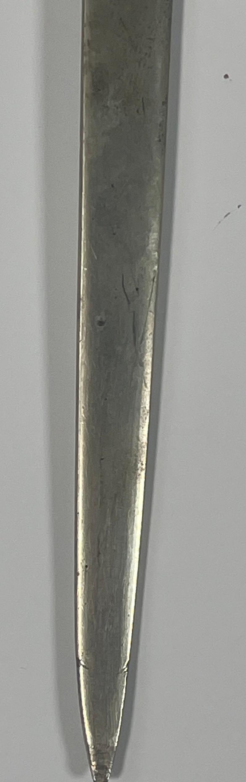 Decorative Antique Letter Opener with Tang, made of Brass or Bronze, Circa 1920s–1930s