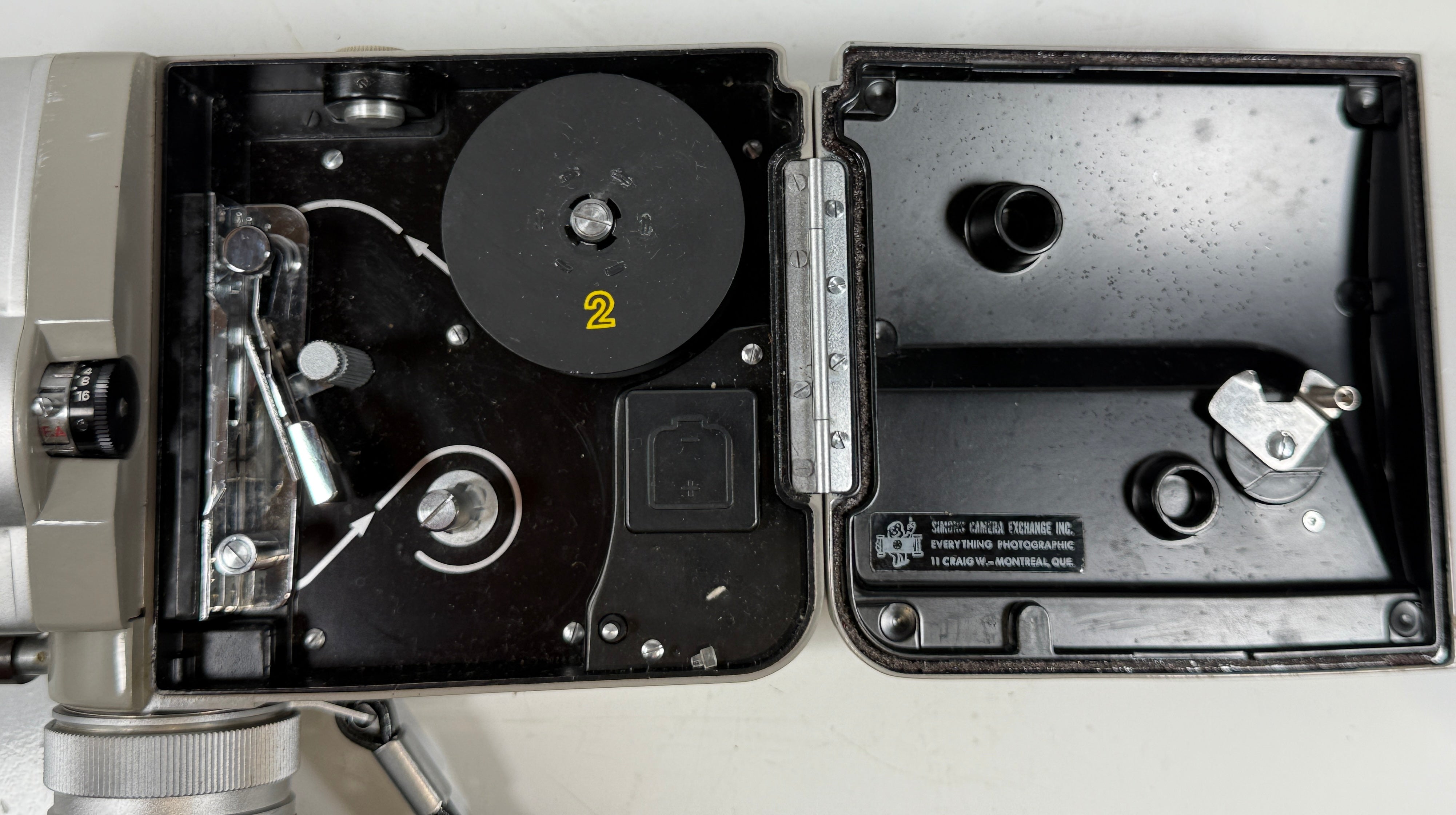 Vintage Minolta Auto Zoom 8 Movie Camera – Full Kit with Case & Manual