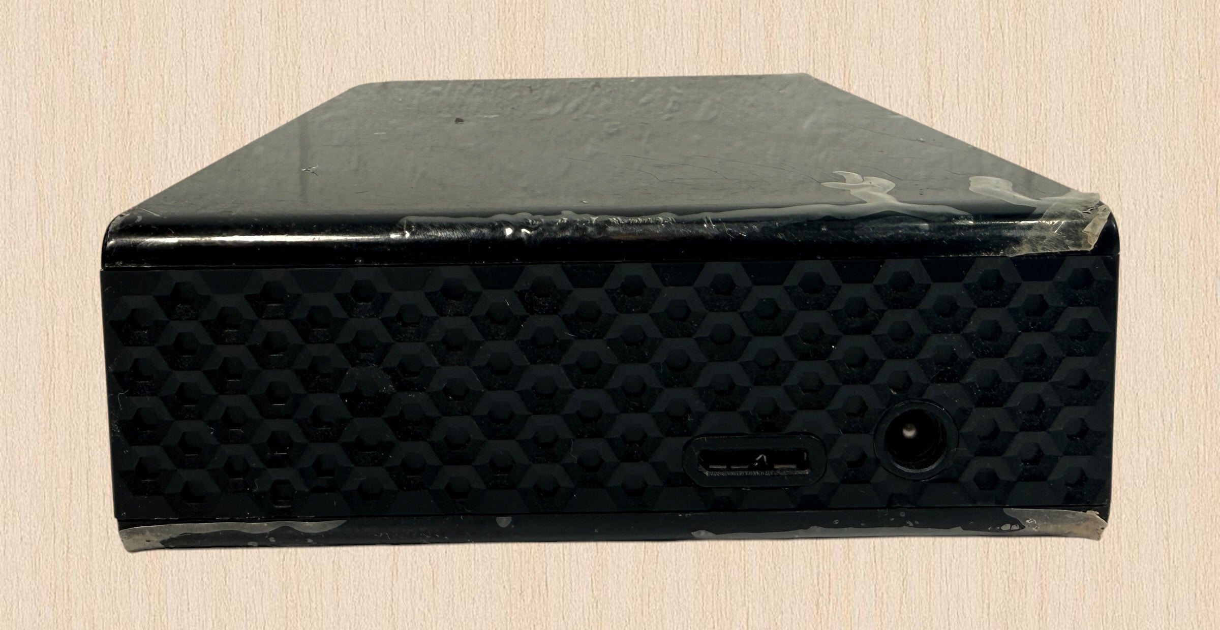 Seagate Backup Plus Hub 8TB external HDD, tested and working. USB 3.0 with dual USB hub ports. Drive only; power supply and cables not included.