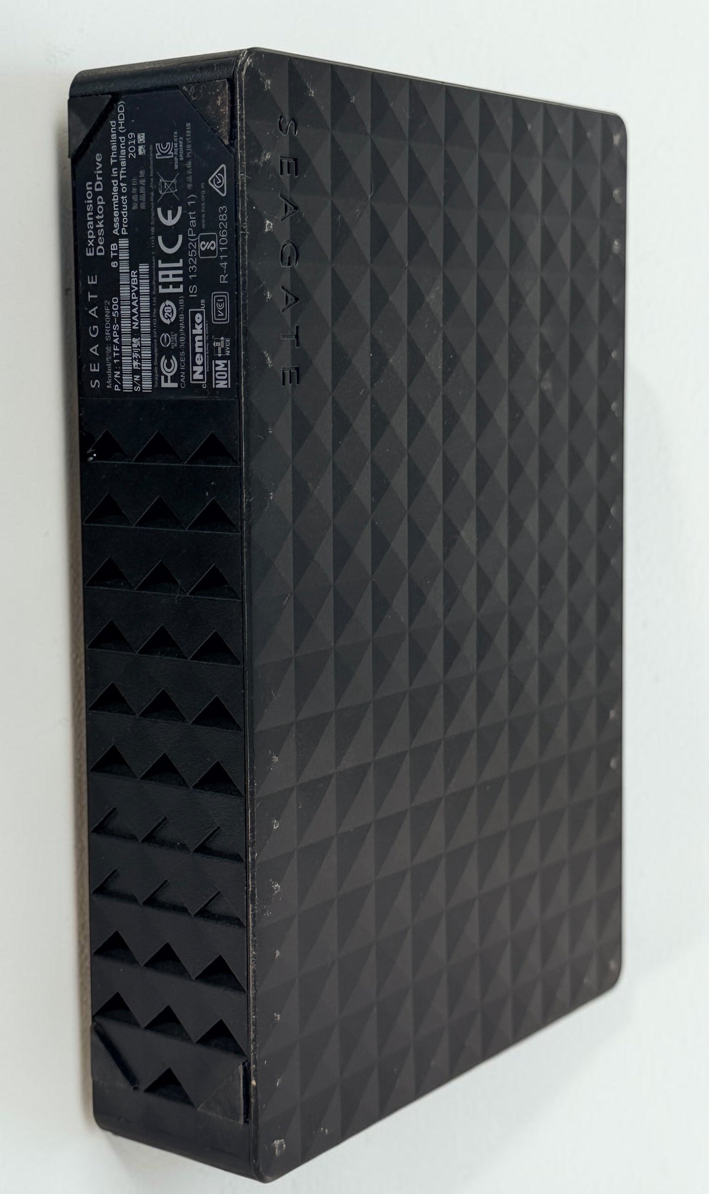 Seagate Expansion 6TB external desktop hard drive SRD0NF2. Tested and working. Drive only; power adapter and USB cable not included.