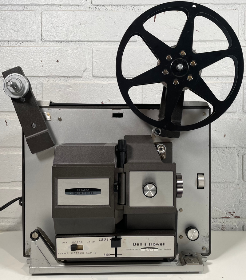 BELL & HOWELL 456A Super 8MM Autoload Projector, TESTED & WORKING