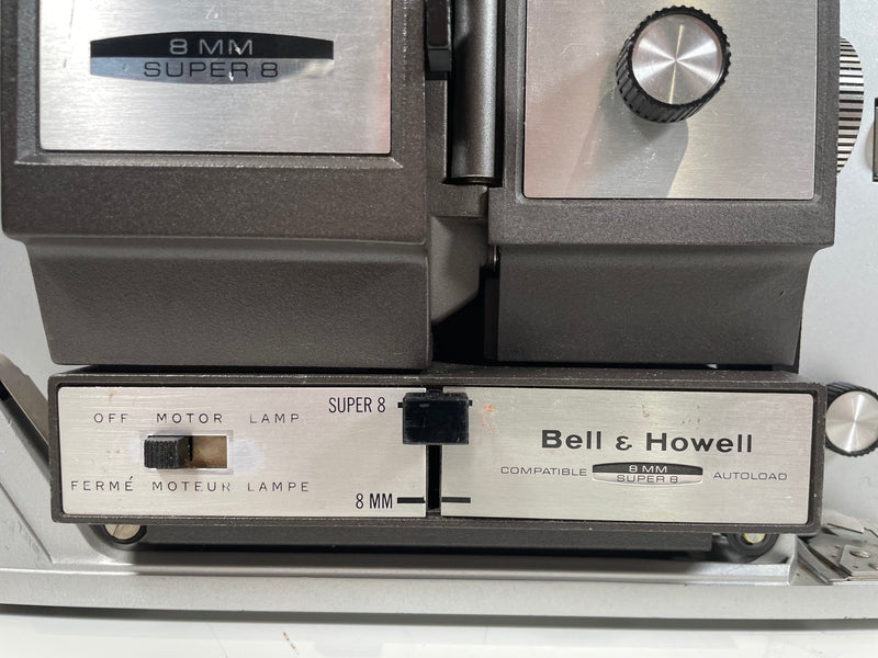 BELL & HOWELL 456A Super 8MM Autoload Projector, TESTED & WORKING