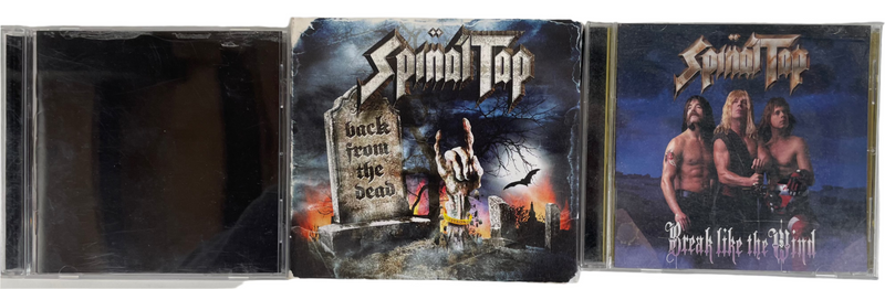 Set of 3 - Spinal Tap CDs, Back from the Dead, Spinal Tap, Break Like the Wind