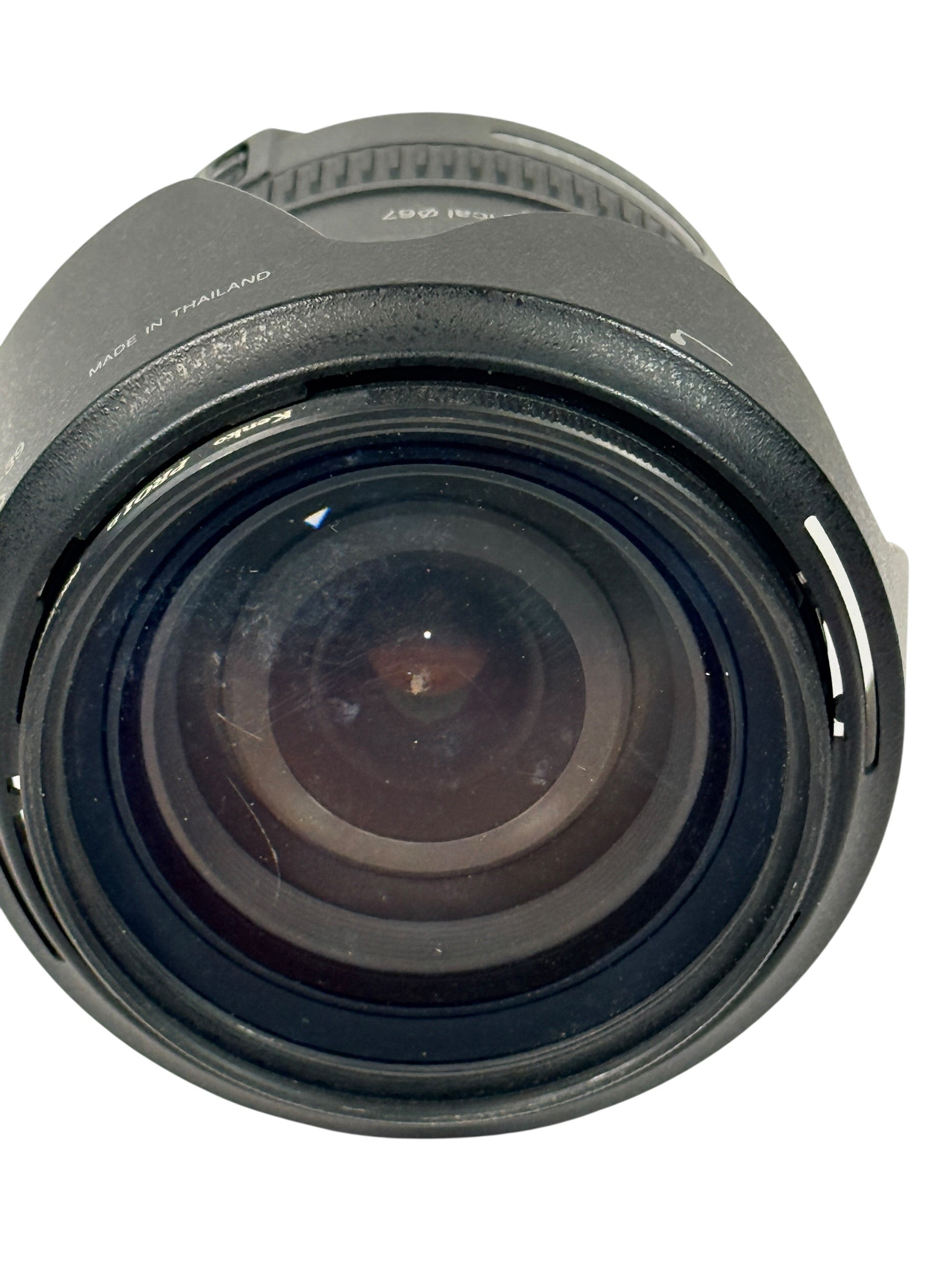 Nikon AF-S DX 16-85mm VR zoom lens for Nikon DSLR cameras. Stabilized versatile lens with strong resale demand, sharp optics, and reliable autofocus performance.