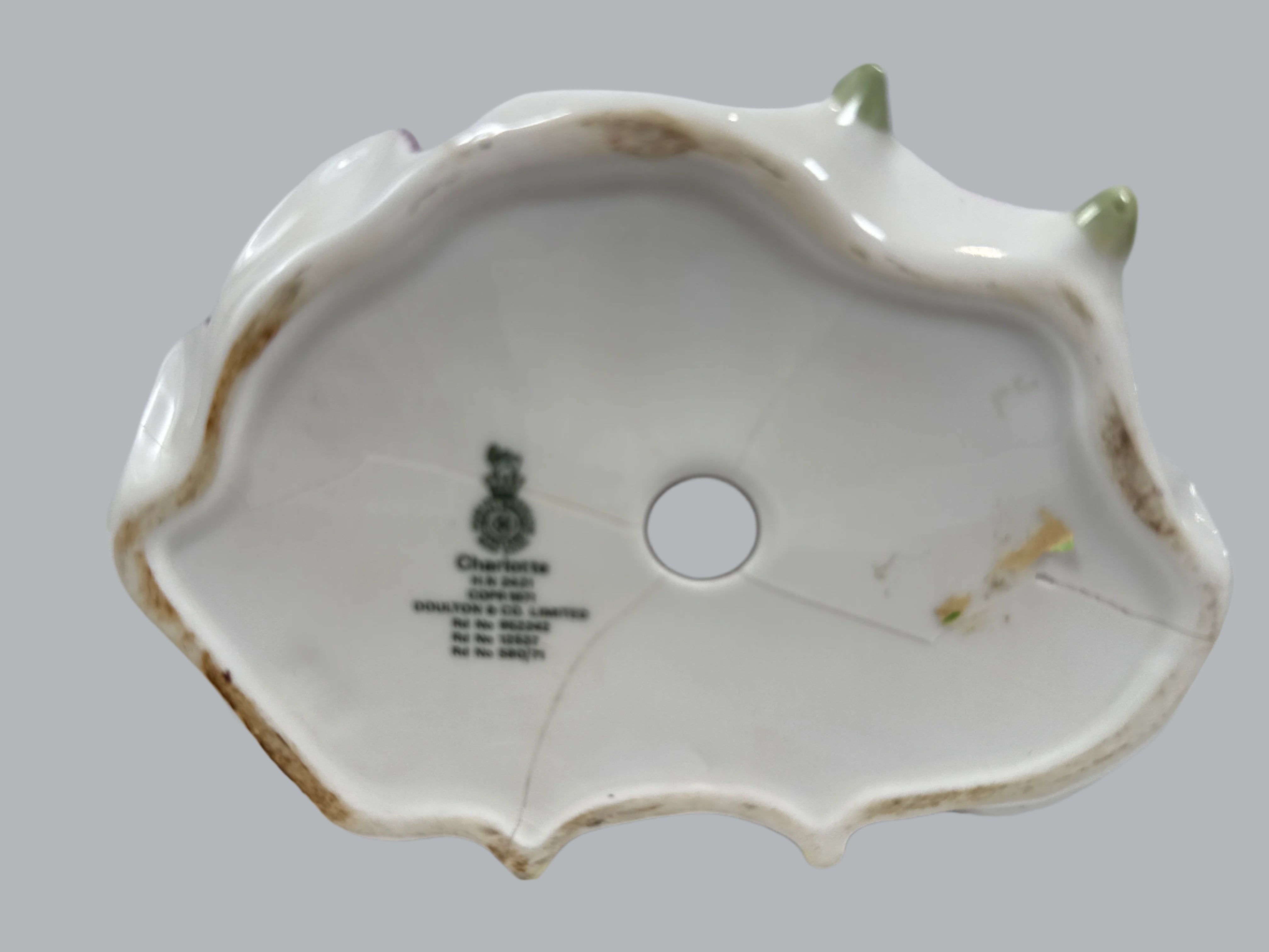 Royal Doulton “Charlotte” Figurine HN2421 – Lady with Dog – 1972–1986