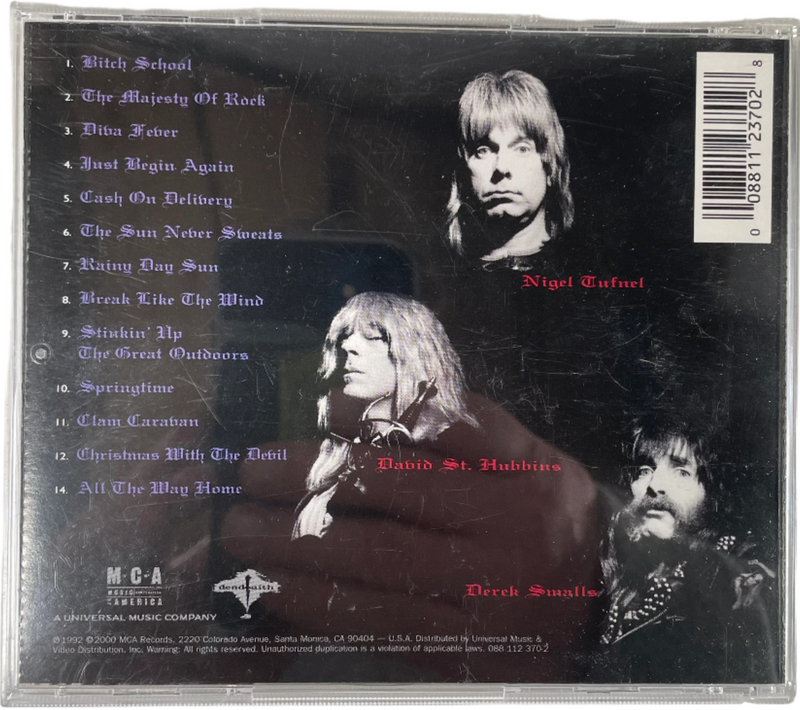 Set of 3 - Spinal Tap CDs, Back from the Dead, Spinal Tap, Break Like the Wind